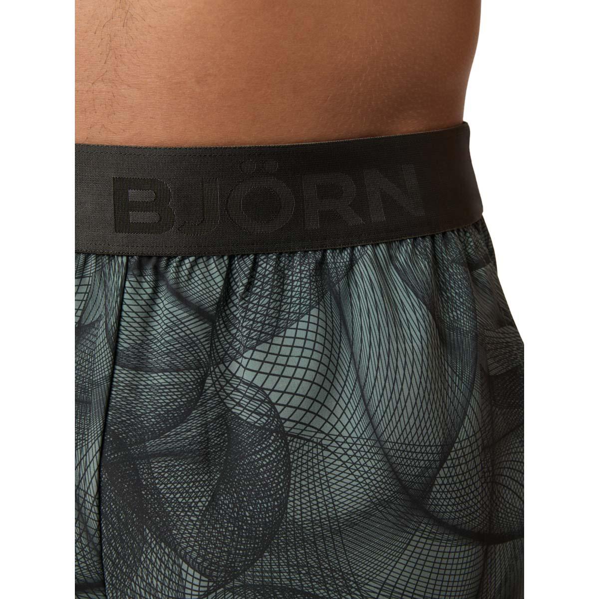 Björn Borg Ace Printed Tennisshorts Herre BB BIG GRID 1