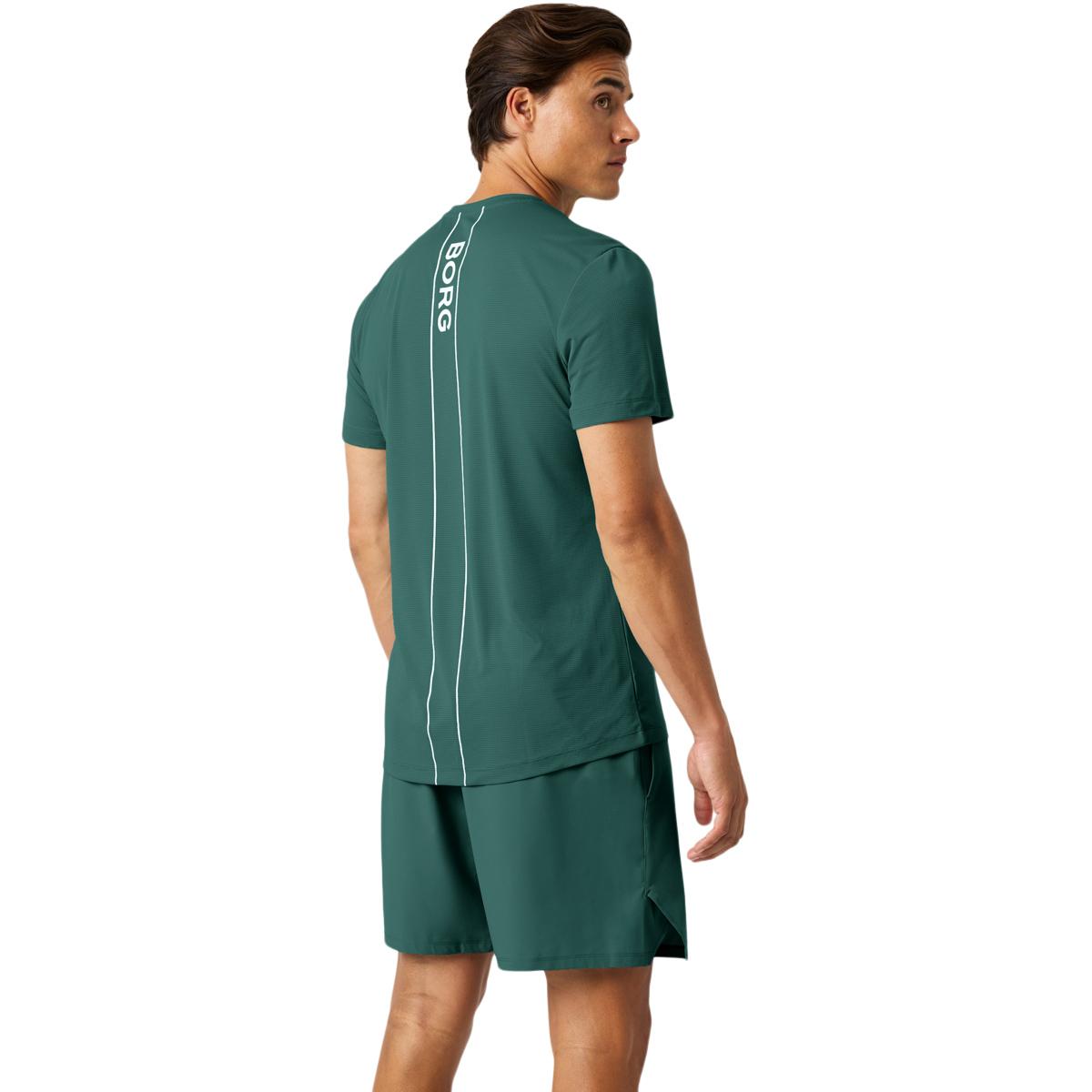 Björn Borg Ace Light Tennis T-skjorte Herre MALLARD GREEN