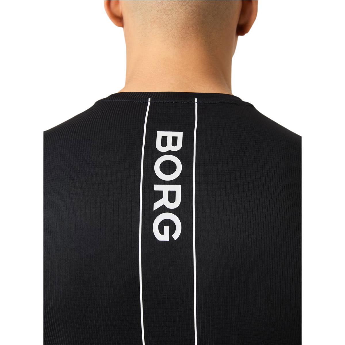 Björn Borg Ace Light Tennis T-skjorte Herre BLACK BEAUTY