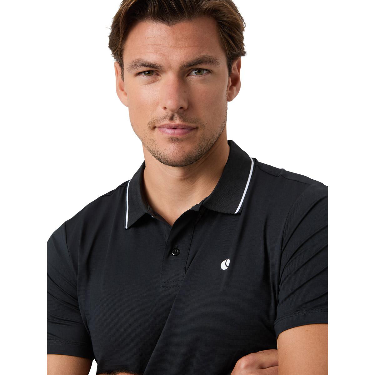 Björn Borg Ace Tennis Polo T-skjorte Herre Black Beauty
