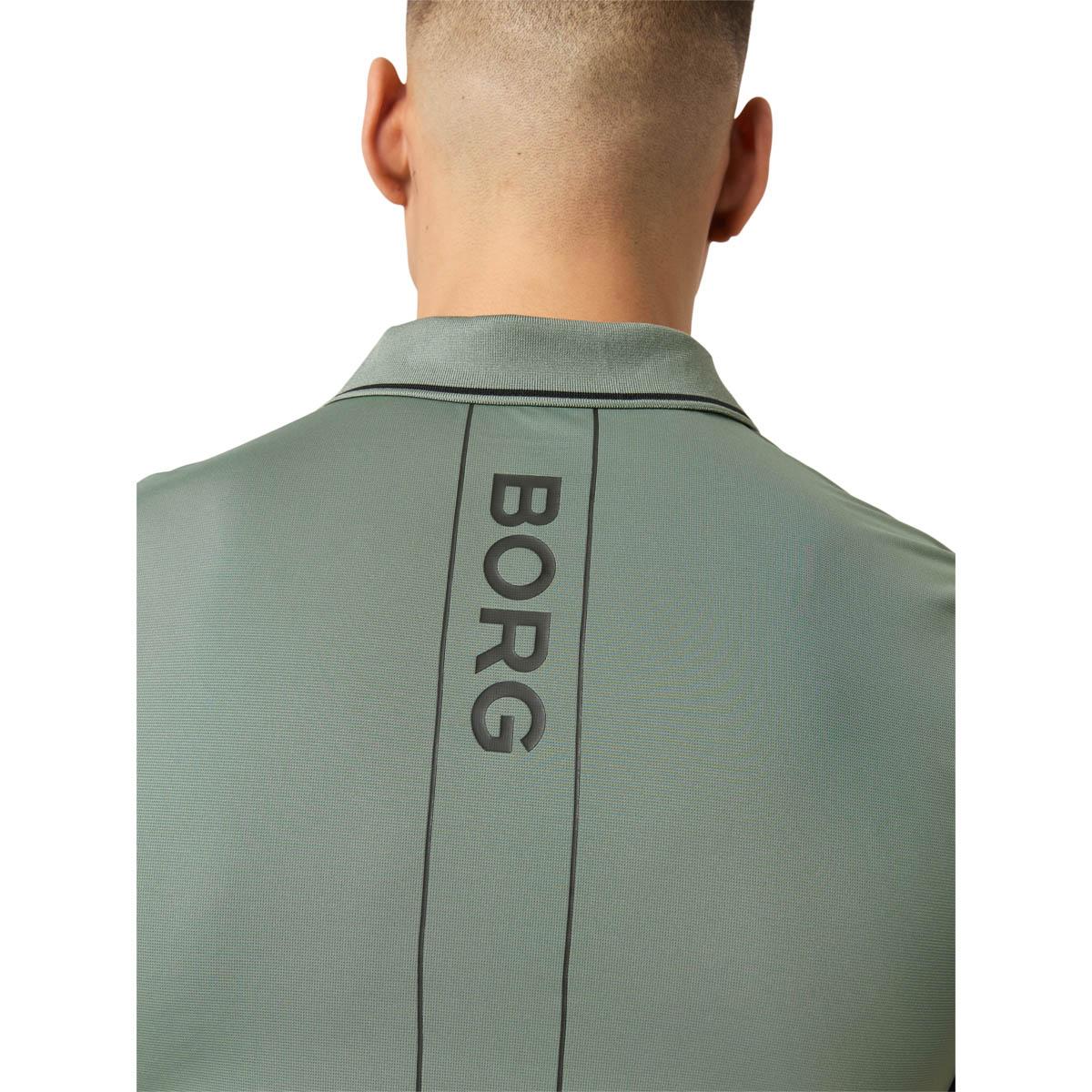 Björn Borg Ace Tennis Polo T-skjorte Herre AGAVE GREEN