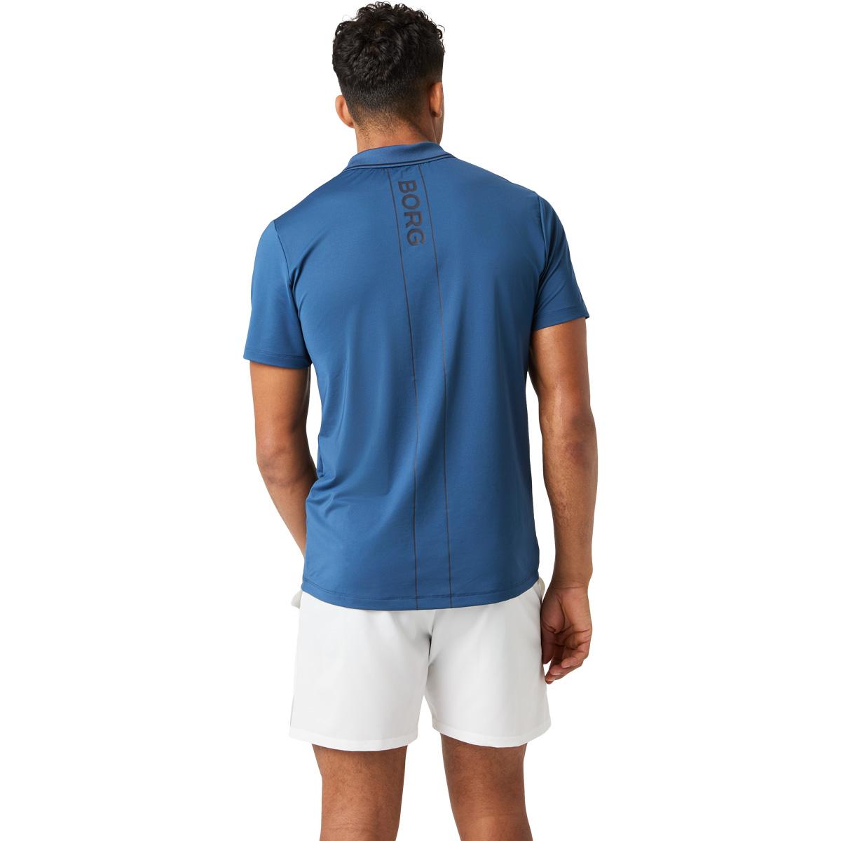 Björn Borg Ace Tennis Polo T-skjorte Herre Sargasso Sea
