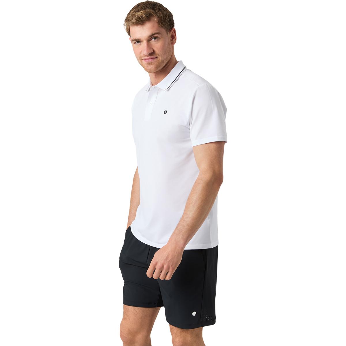 Björn Borg Ace Tennis Polo T-skjorte Herre BRILLIANT WHITE