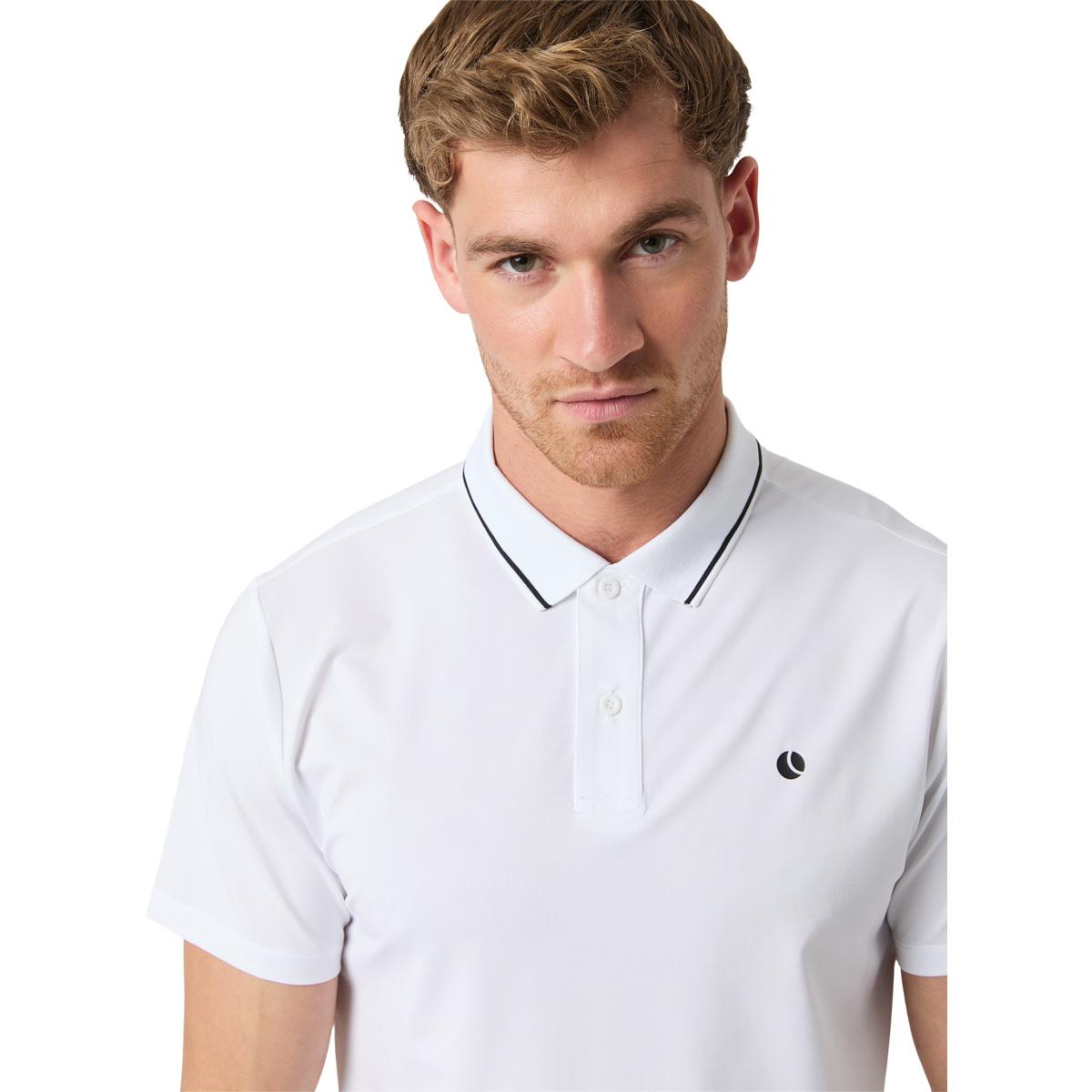 Björn Borg Ace Tennis Polo T-skjorte Herre BRILLIANT WHITE