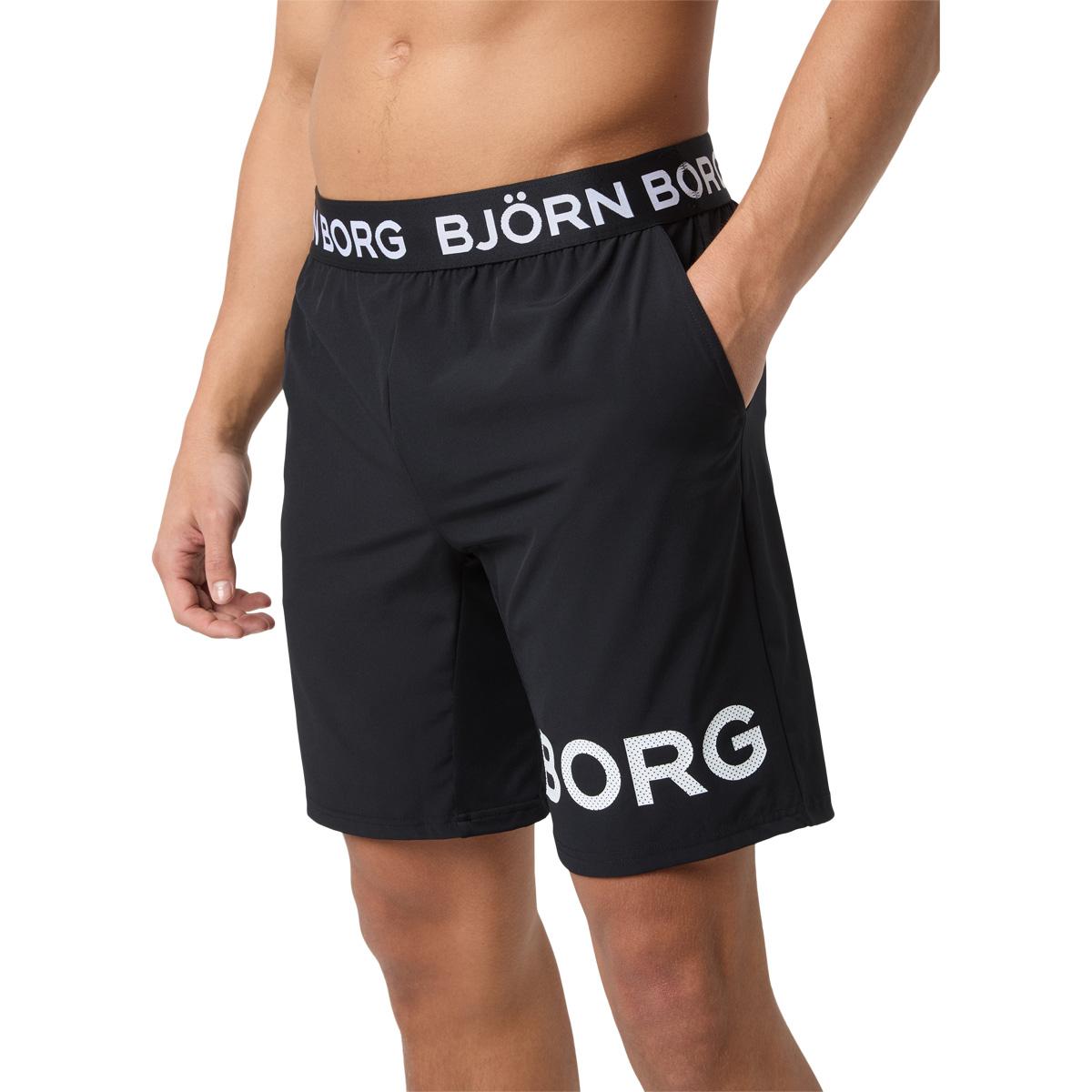 Björn Borg Borg Treningsshorts Herre BLACK BEAUTY