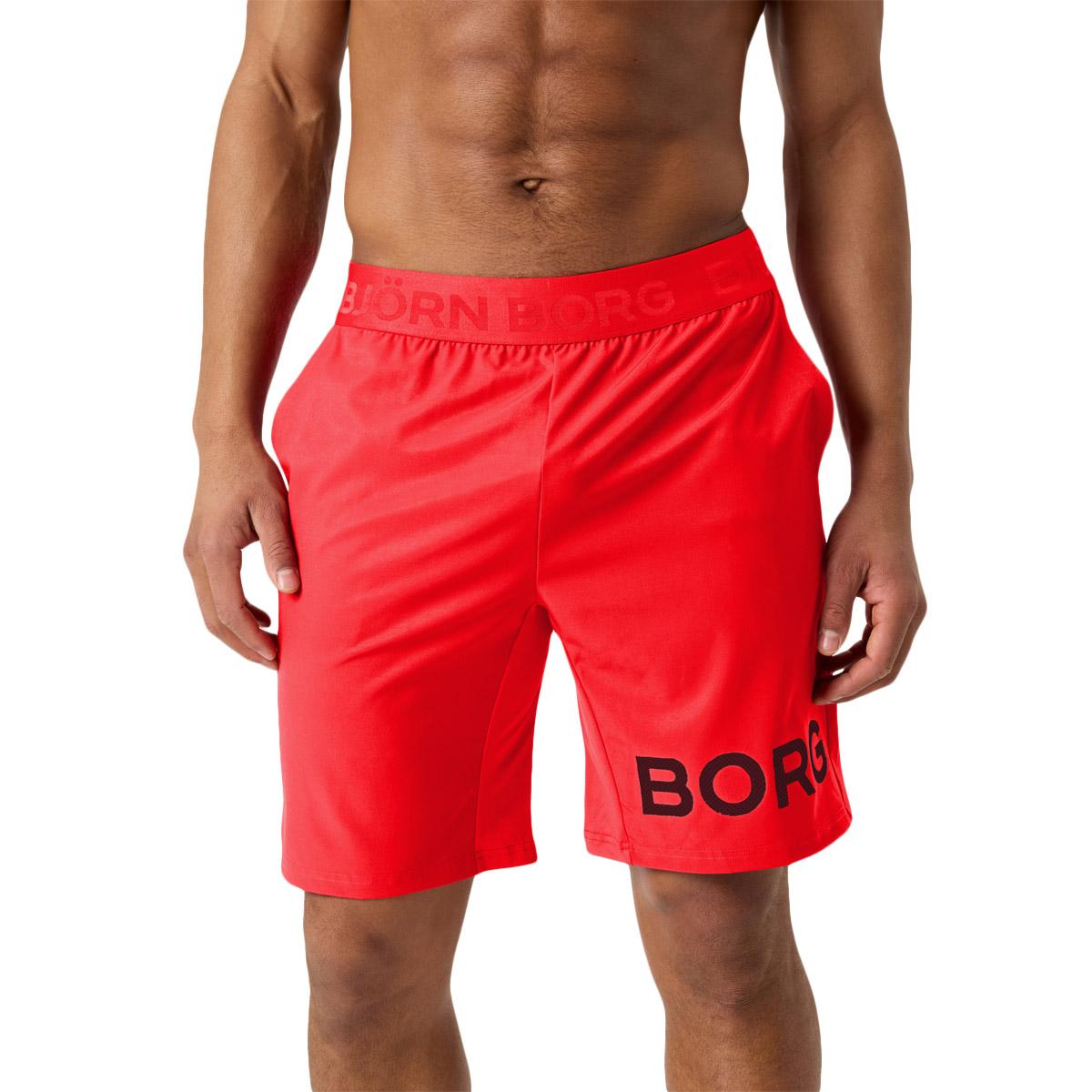 Björn Borg Borg Treningsshorts Herre FLAME SCARLET