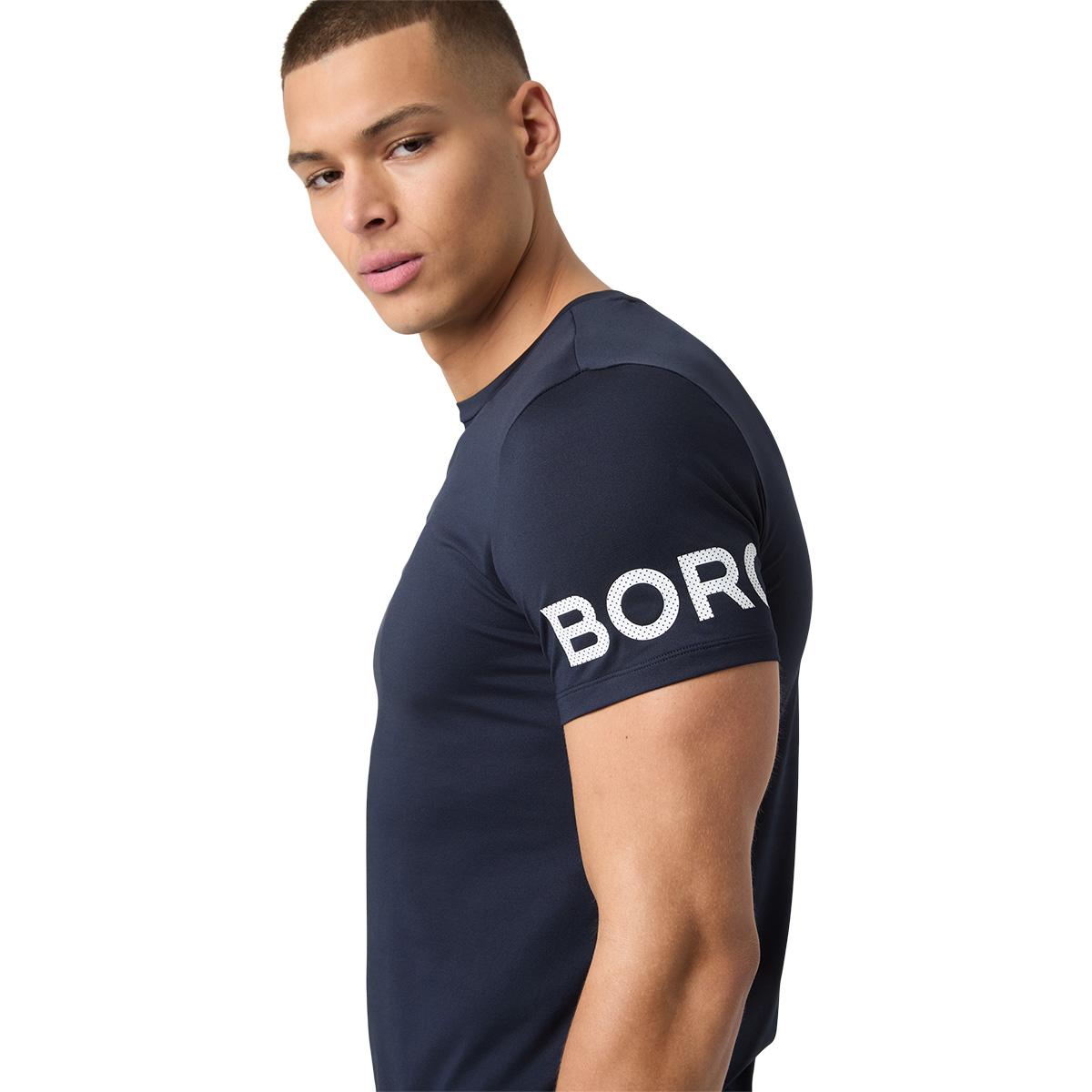 Björn Borg Borg Trenings T-skjorte Herre NIGHT SKY