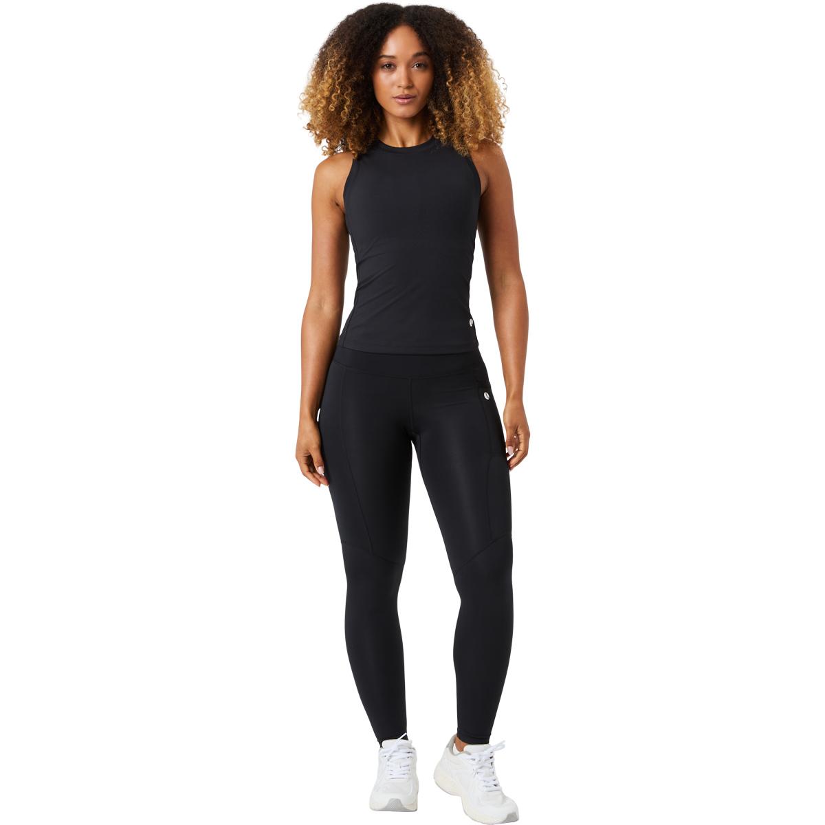 Björn Borg Ace Pocket Ribbed Tennistopp Dame Black Beauty