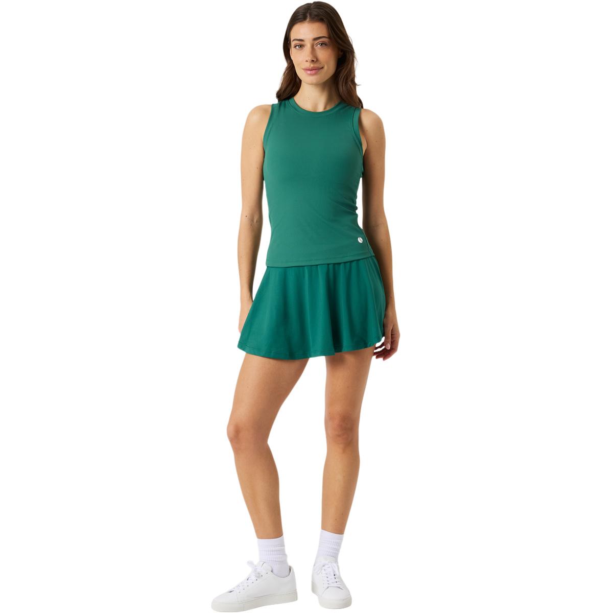 Björn Borg Ace Pocket Ribbed Tennistopp Dame Green