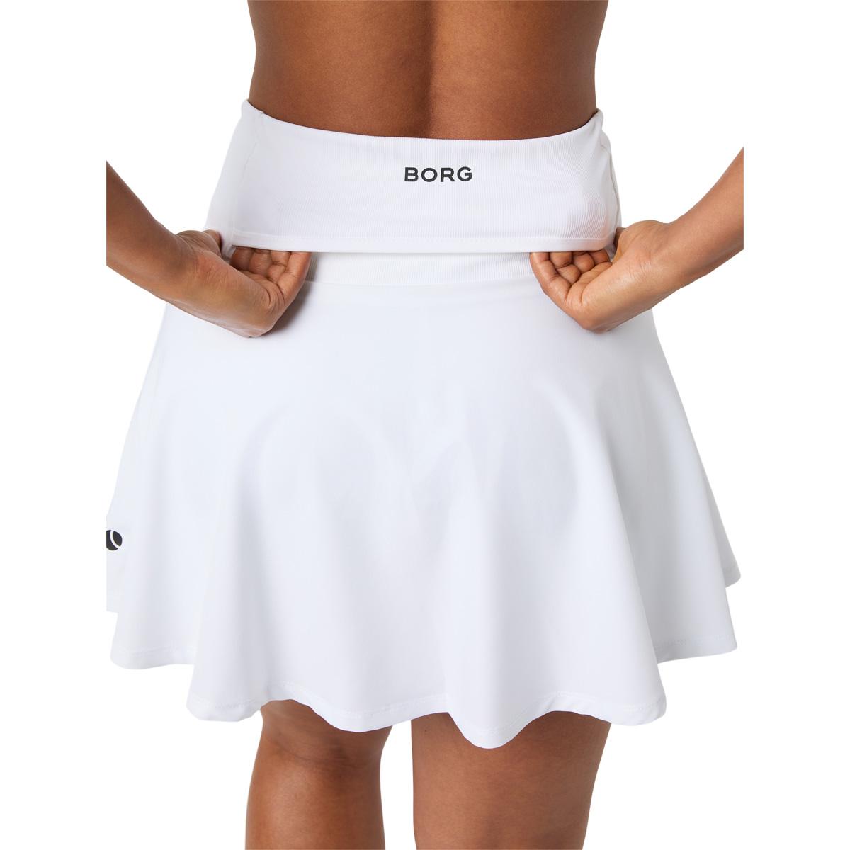 Björn Borg Ace Pocket Tennisskjørt Dame BRILLIANT WHITE