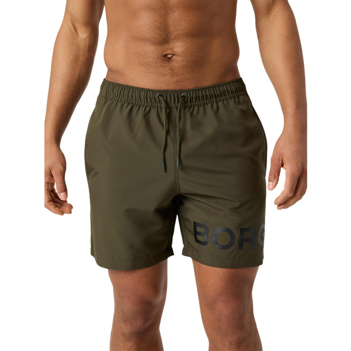 Björn Borg Borg Badeshorts Herre Green
