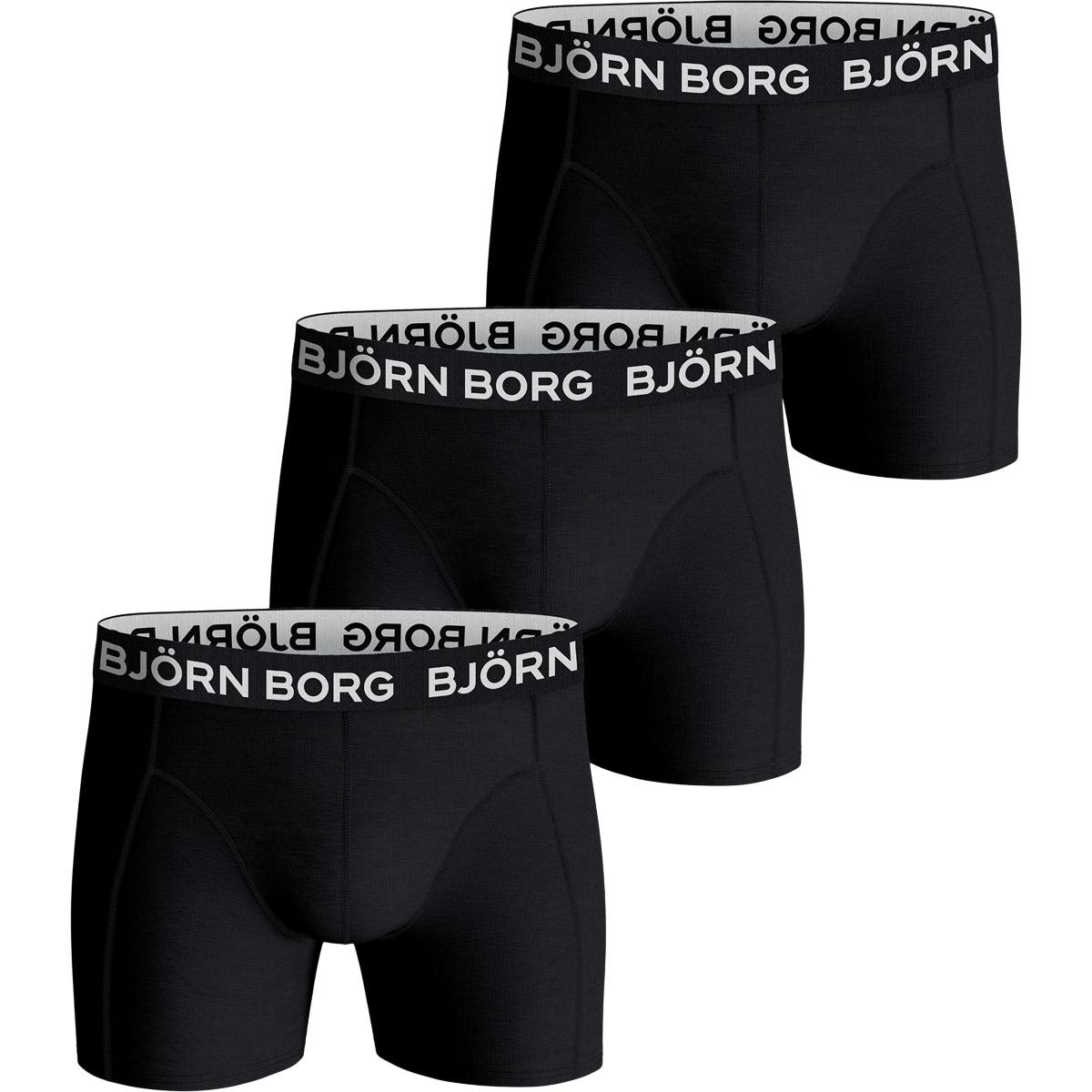 Björn Borg 3-Pack Cotton Stretch Boxershorts Børn MULTIPACK 1