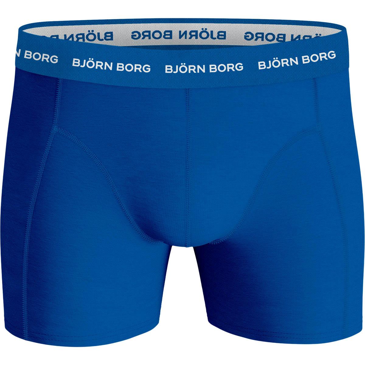 Björn Borg 3-Pack Cotton Stretch Boxershorts Herre Blue