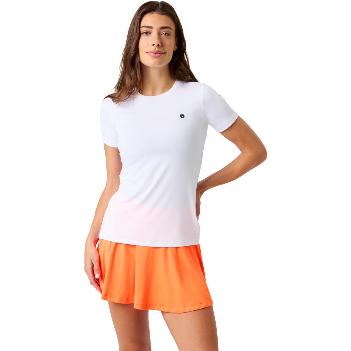 Björn Borg Ace Slim Tennis T-skjorte Dame BRILLIANT WHITE