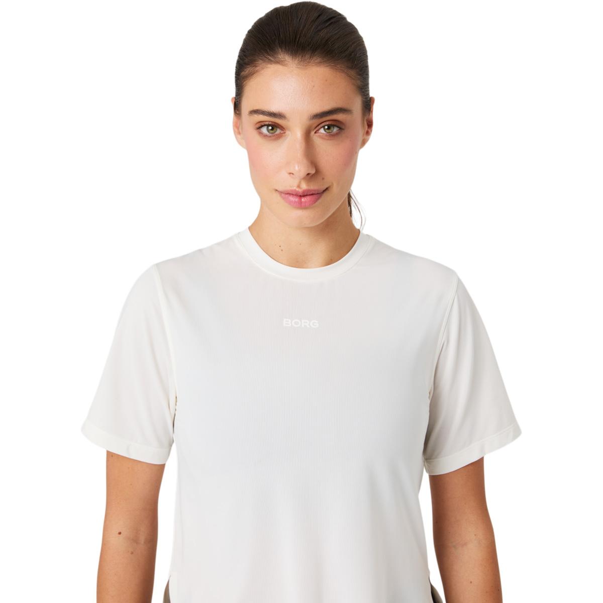 Björn Borg Cropped Trenings T-skjorte White