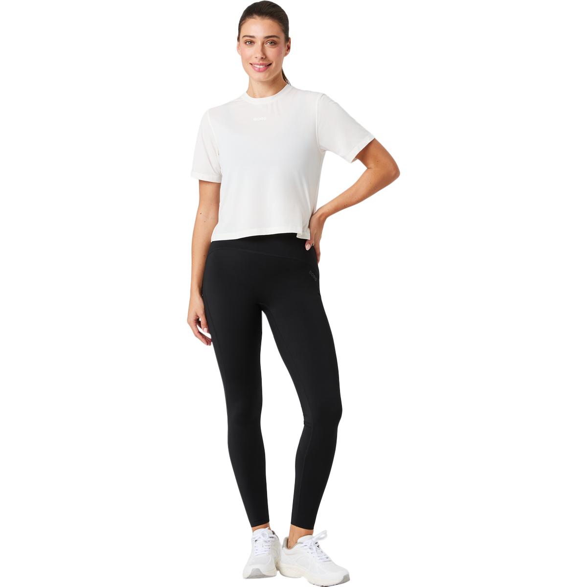 Björn Borg Cropped Trenings T-skjorte White