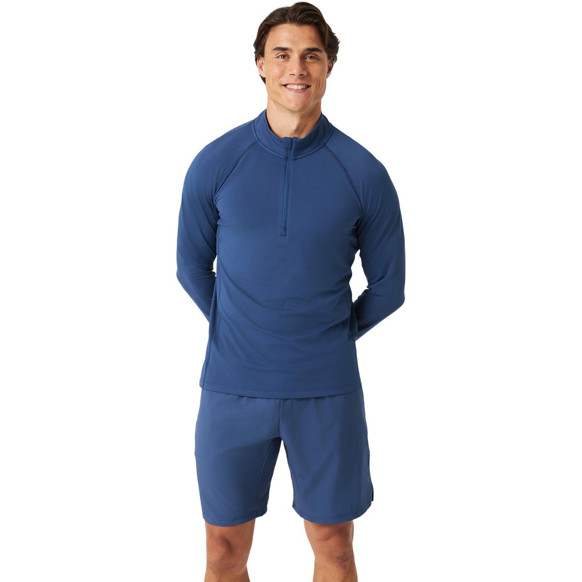 Björn Borg Borg Half Zip Midlayer Trøye Herre Blue
