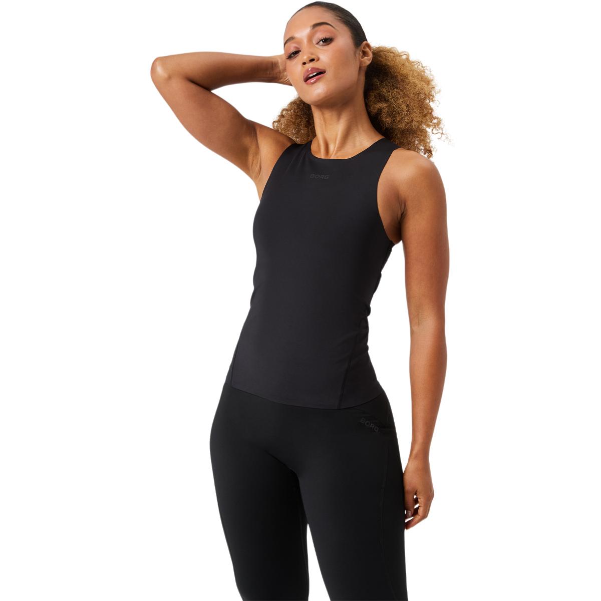 Björn Borg Borg 2in1 Treningstopp Dame Black