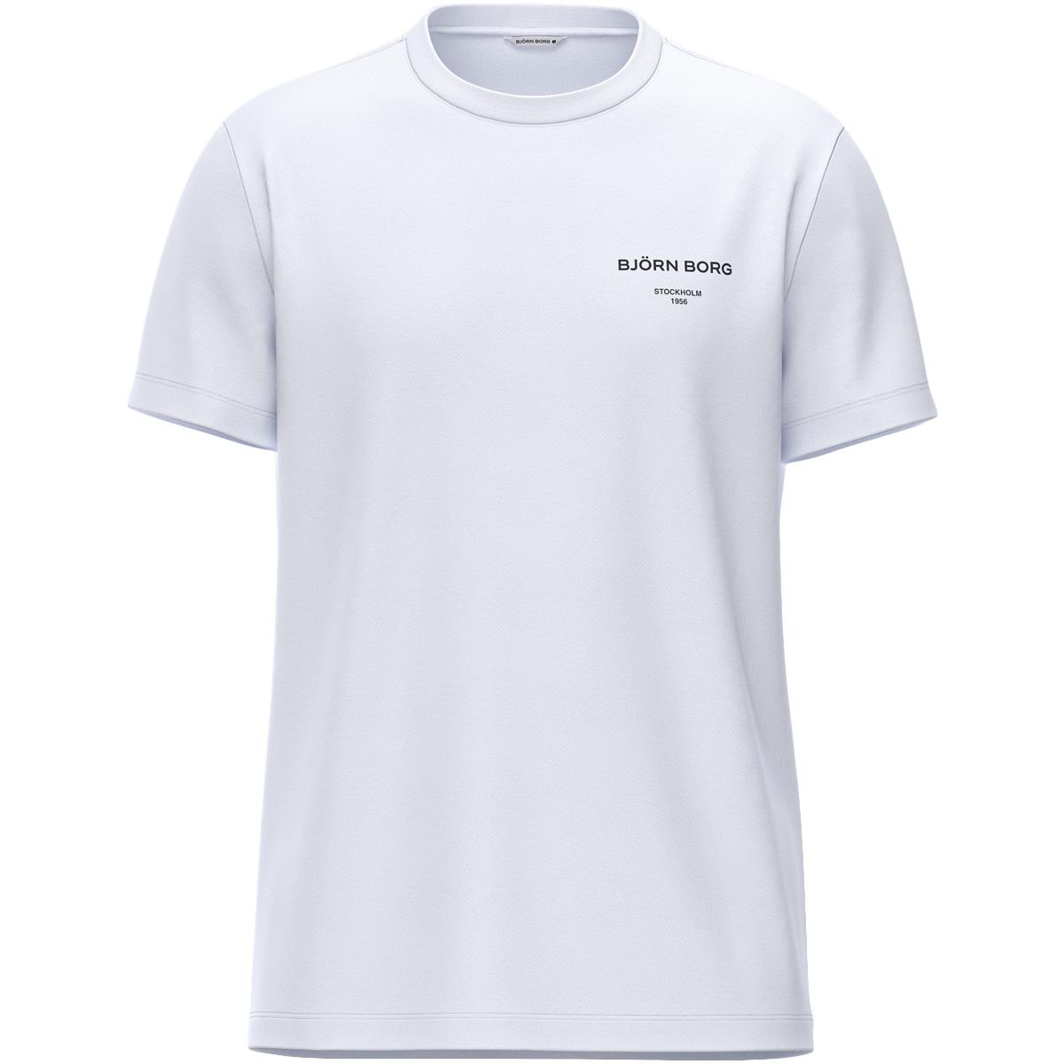Björn Borg Borg Essential 1 T-skjorte Herre White