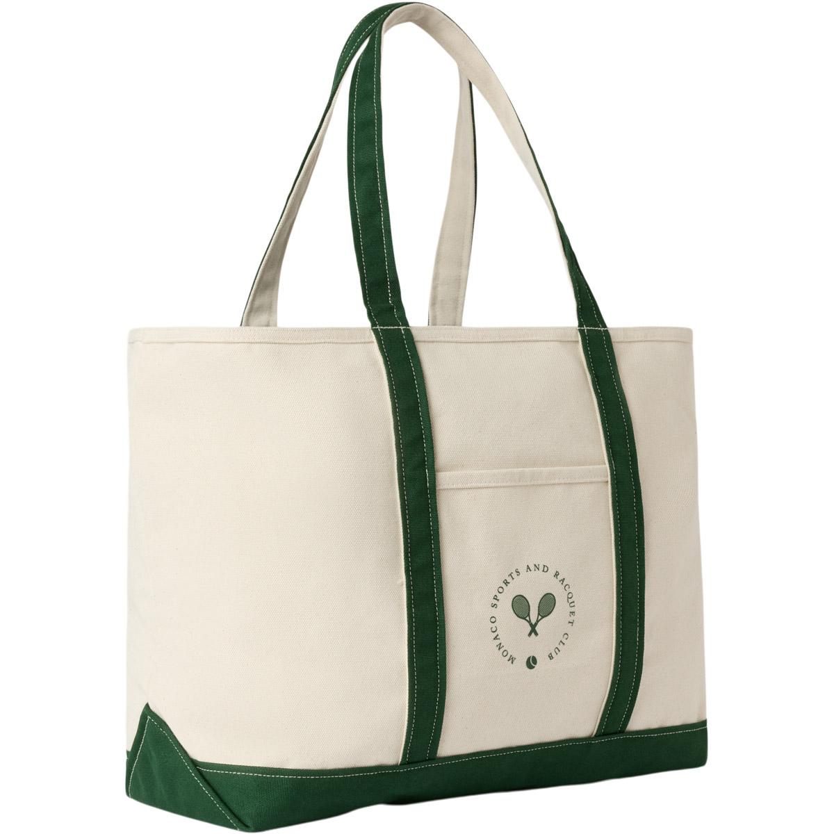 Björn Borg Ace Canvas Tote Taske Beige/Green