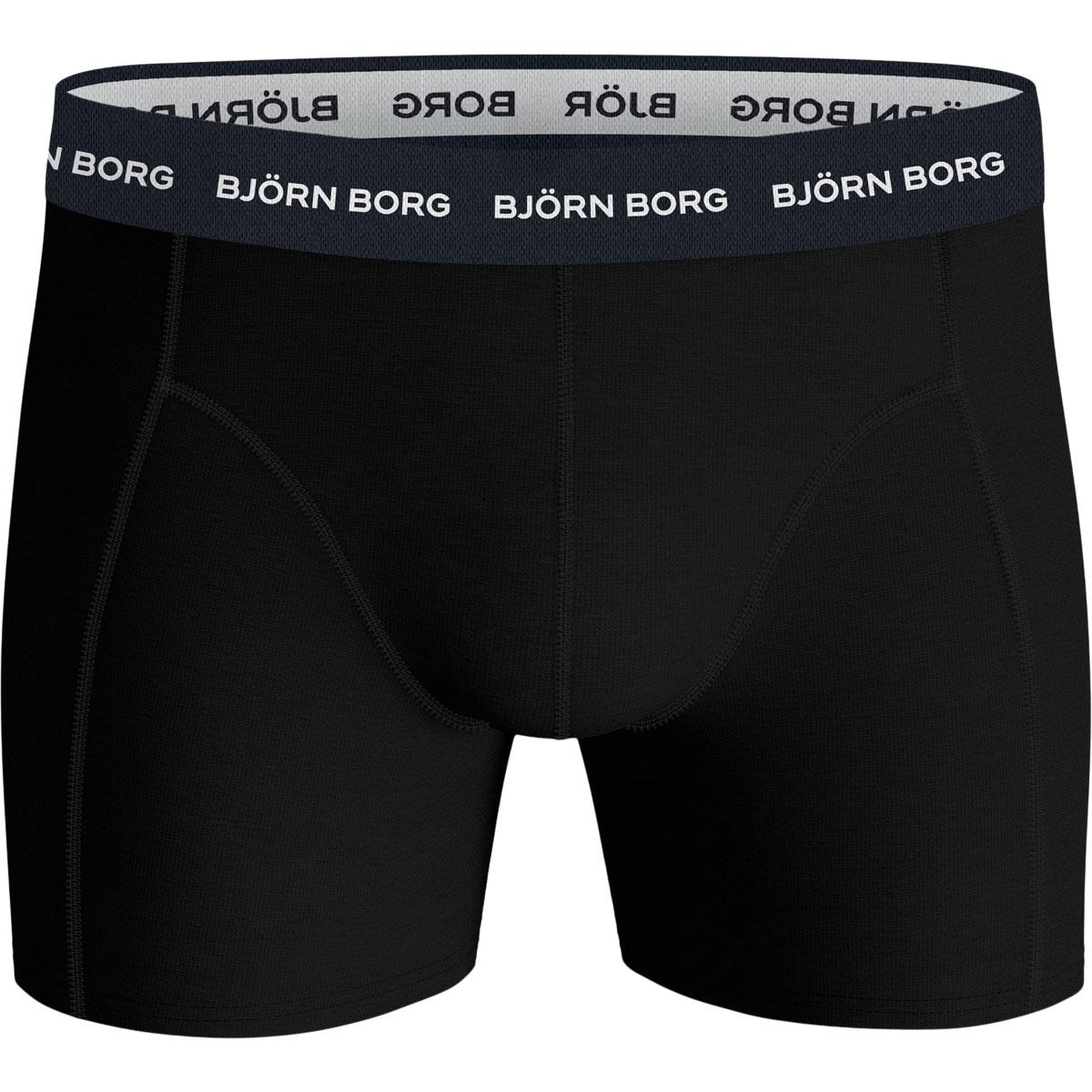 Björn Borg 3-Pack Essential Boxershorts Herre Black