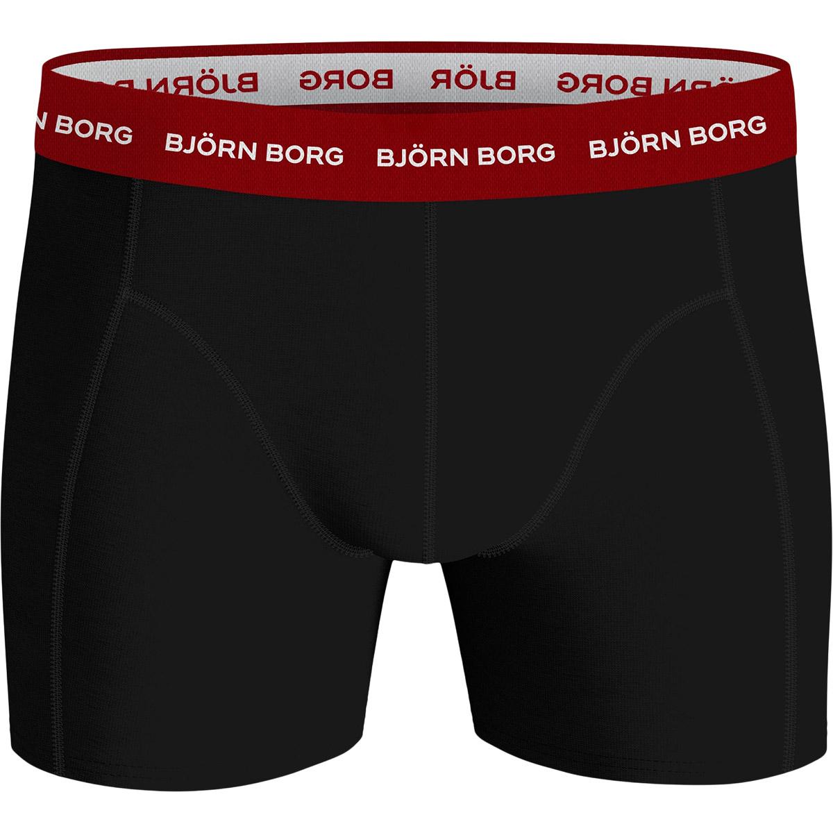 Björn Borg 3-Pack Essential Boxershorts Herre Black