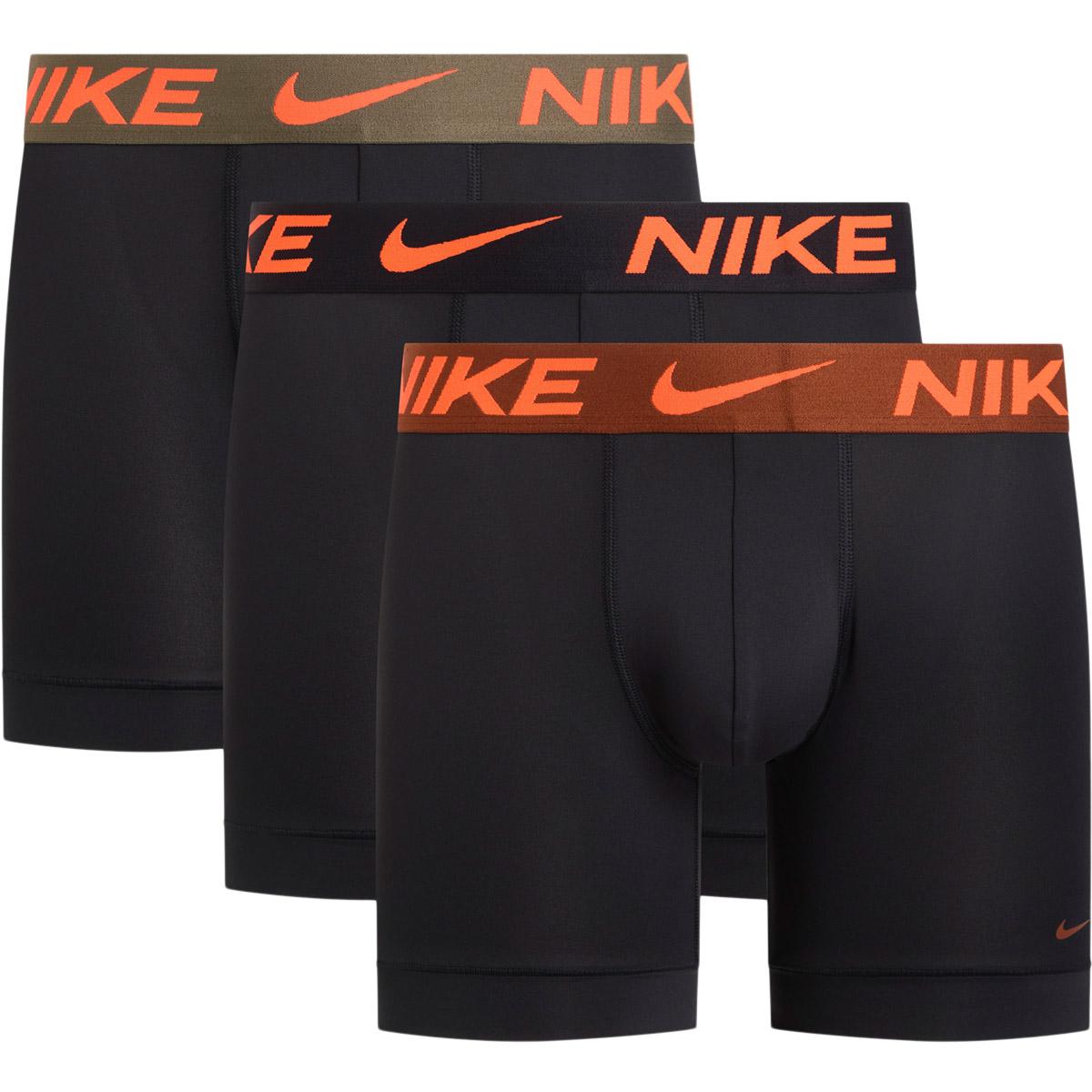 Nike Dri-FIT Essential Micro 3-Pack Løbeboxershorts Herre FOG