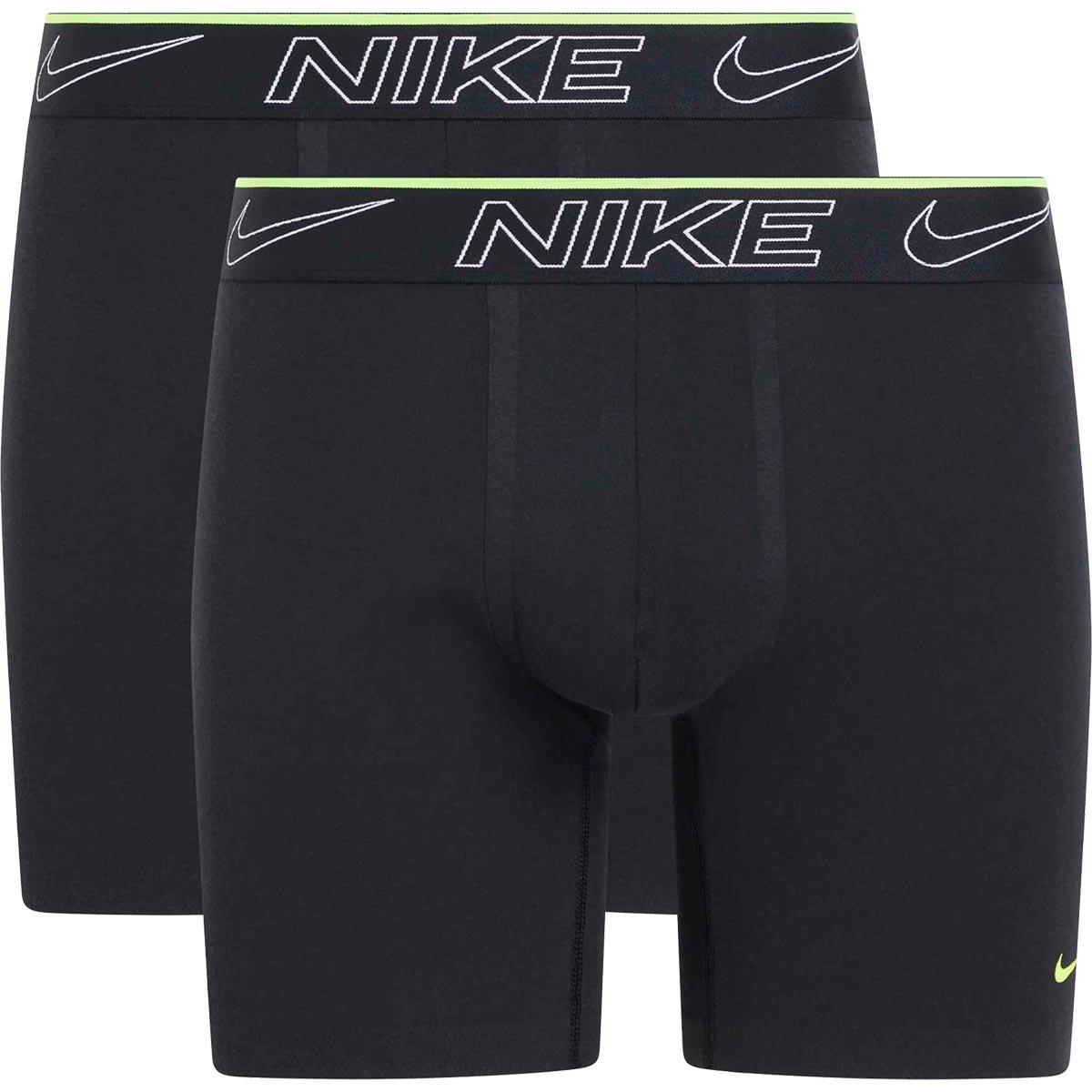 Nike Dri-FIT 2-Pack Underbukser Herre BLACK/BLACK