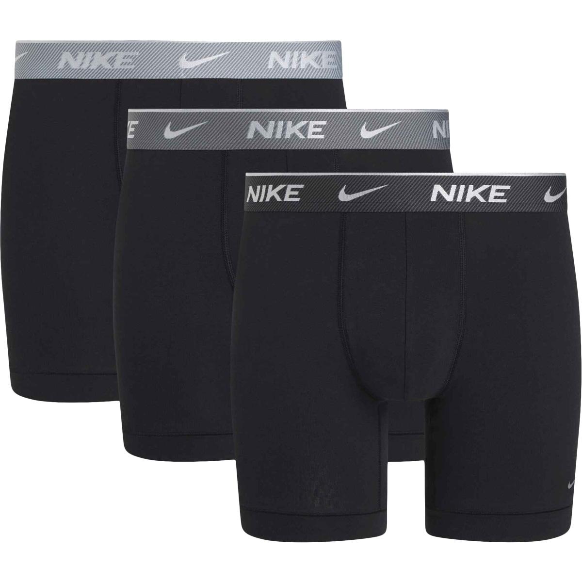 Nike Everyday Cotton Stretch 3-Pack Boxershorts Herre Black