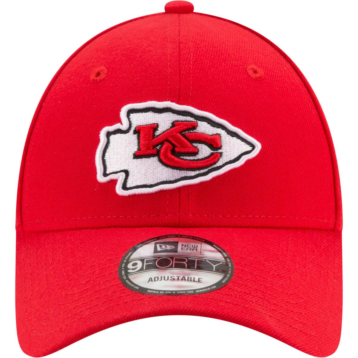 New Era 9FORTY The League Kansas City Chiefs Velcro Cap Red