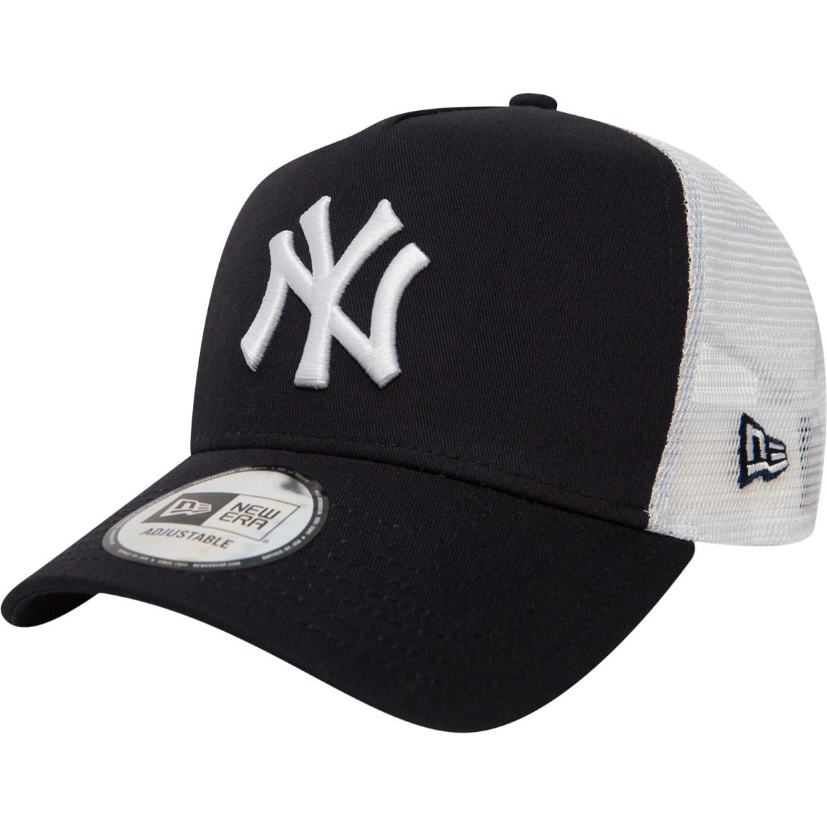 New Era New York Yankees Clean Trucker Snapback Cap Navy/White
