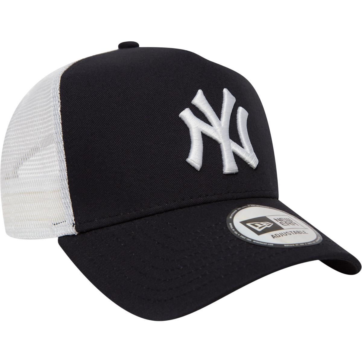 New Era New York Yankees Clean Trucker Snapback Cap Navy/White