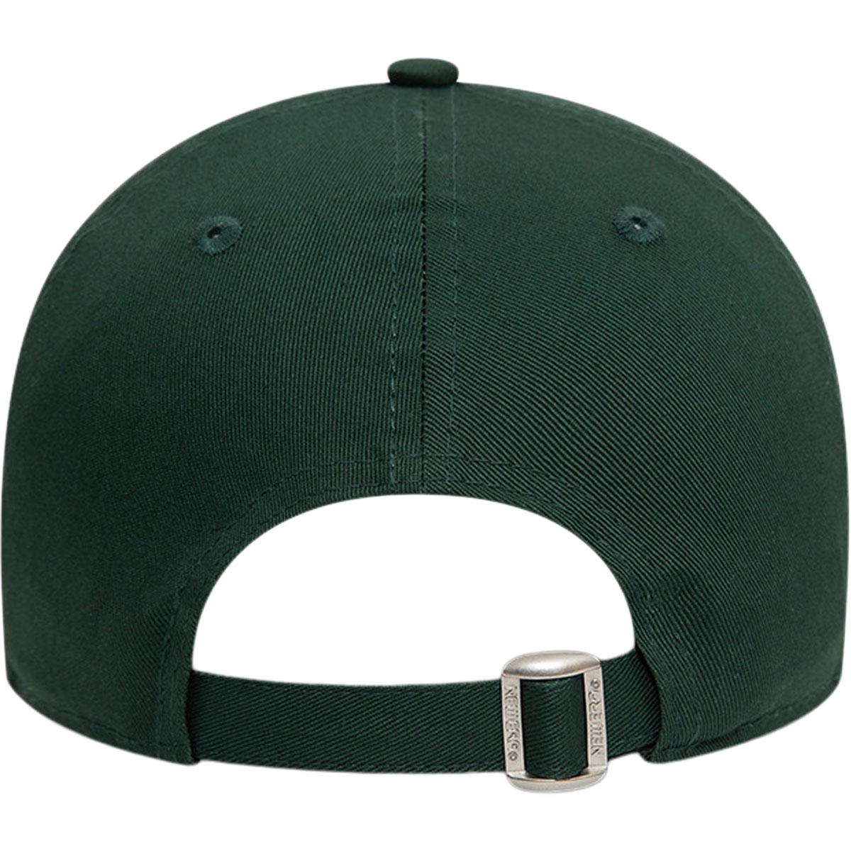 New Era 9TWENTY League Essential New York Yankees Strapback Cap DARK GREEN