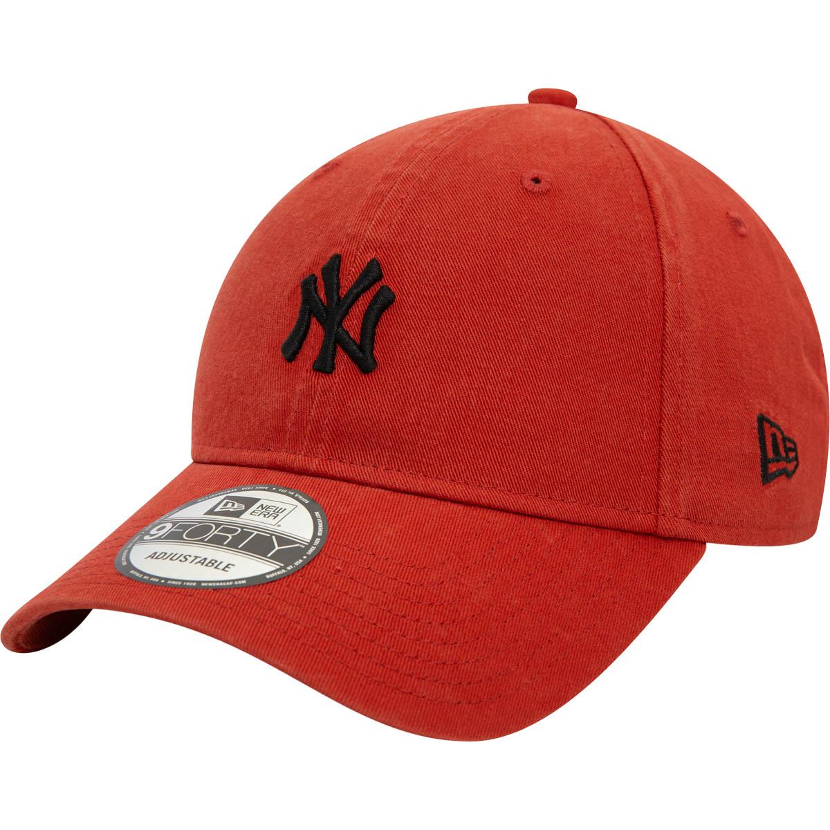 New Era 9FORTY Washed New York Yankees Strapback Cap RUST/COPPER