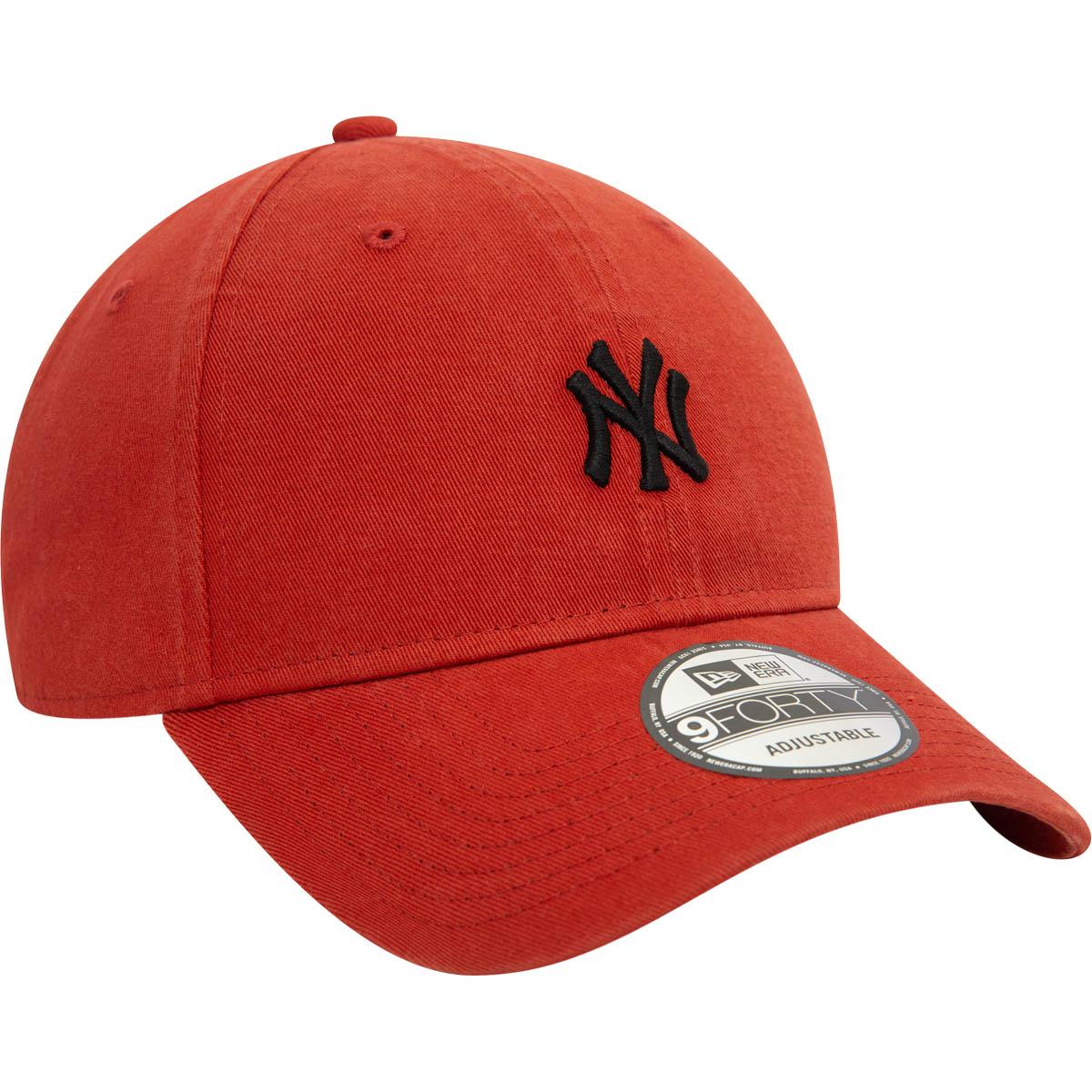 New Era 9FORTY Washed New York Yankees Strapback Cap RUST/COPPER