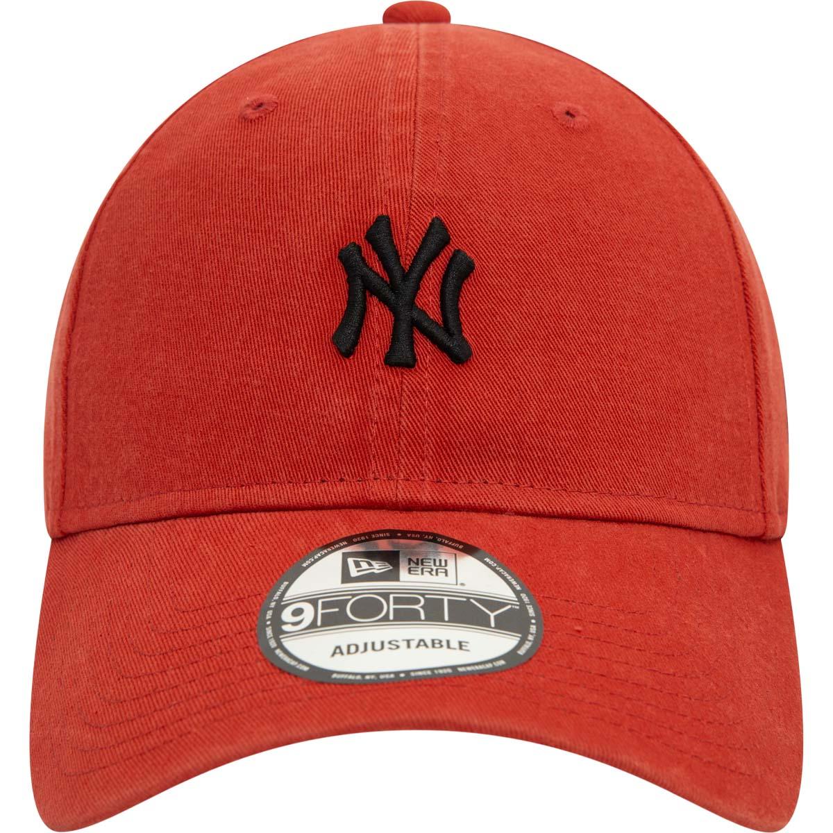 New Era 9FORTY Washed New York Yankees Strapback Cap RUST/COPPER