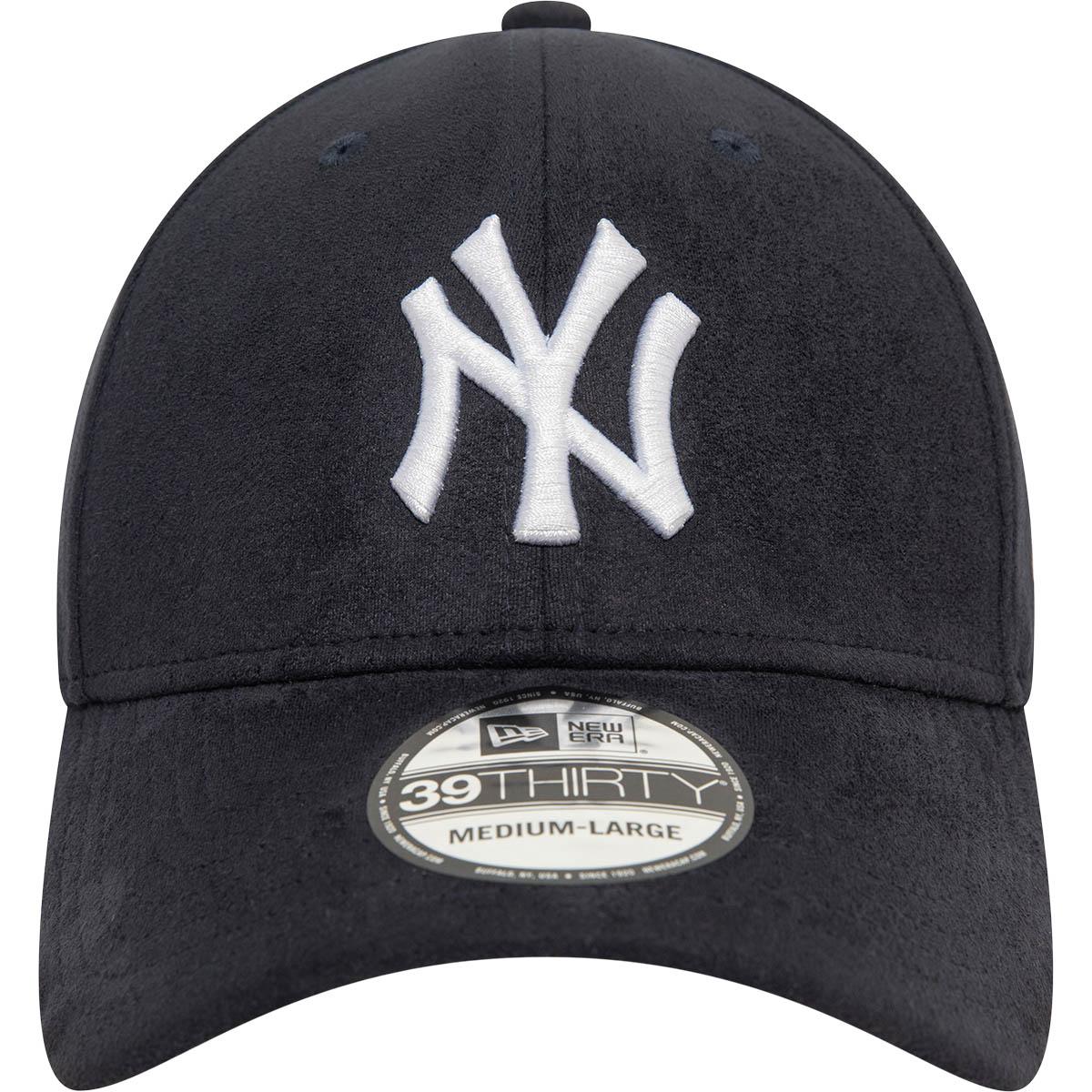 New Era 39THIRTY Los Angeles Dodgers Faux Suede Cap Navy