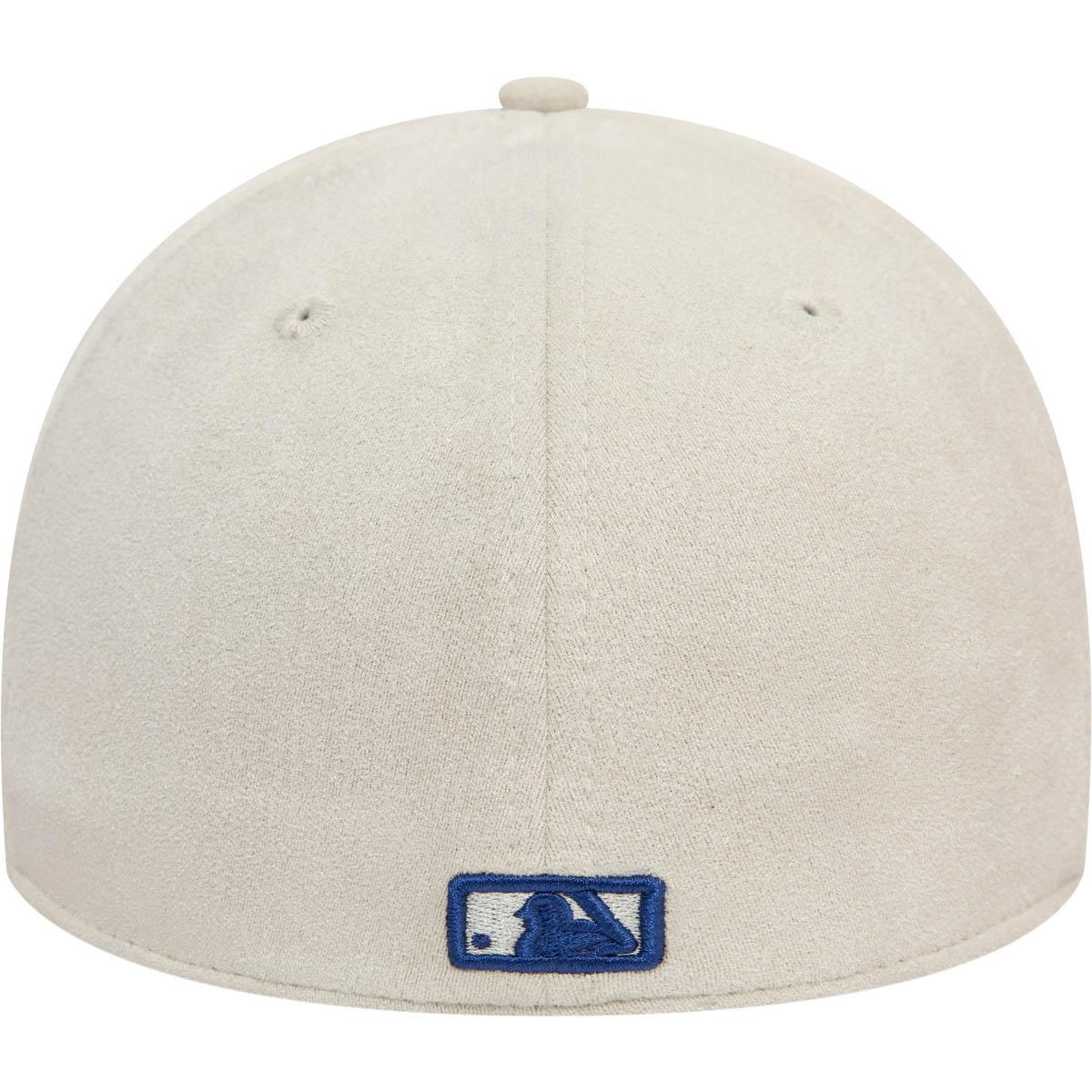 New Era 39THIRTY Los Angeles Dodgers Faux Suede Cap GREY