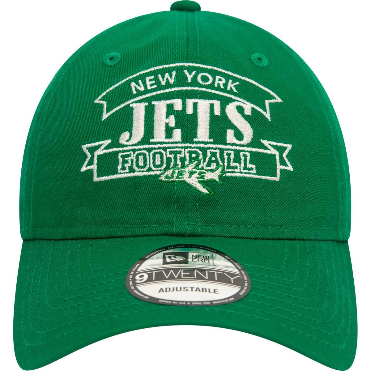 New Era 9TWENTY Retro NFL New York Jets Strapback Cap DARK GREEN