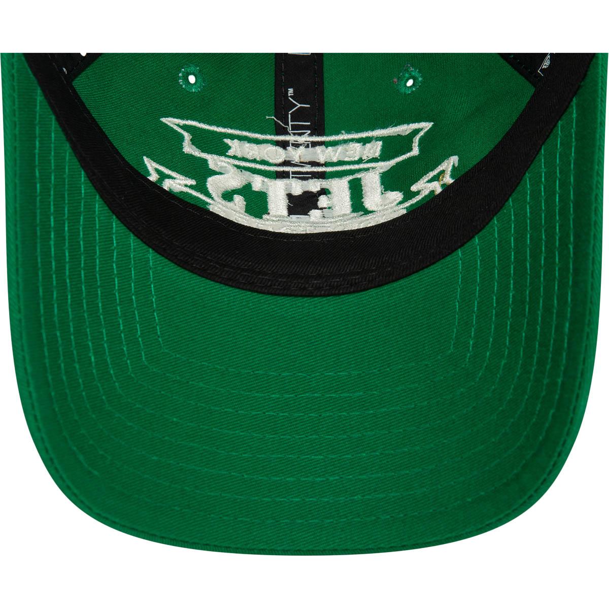 New Era 9TWENTY Retro NFL New York Jets Strapback Cap DARK GREEN