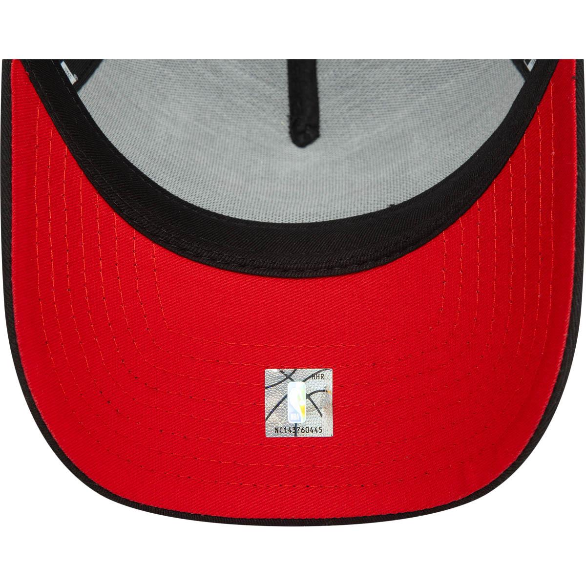 New Era 9FORTY NBA Flame Eframe Chicago Bulls Snapback Cap Black