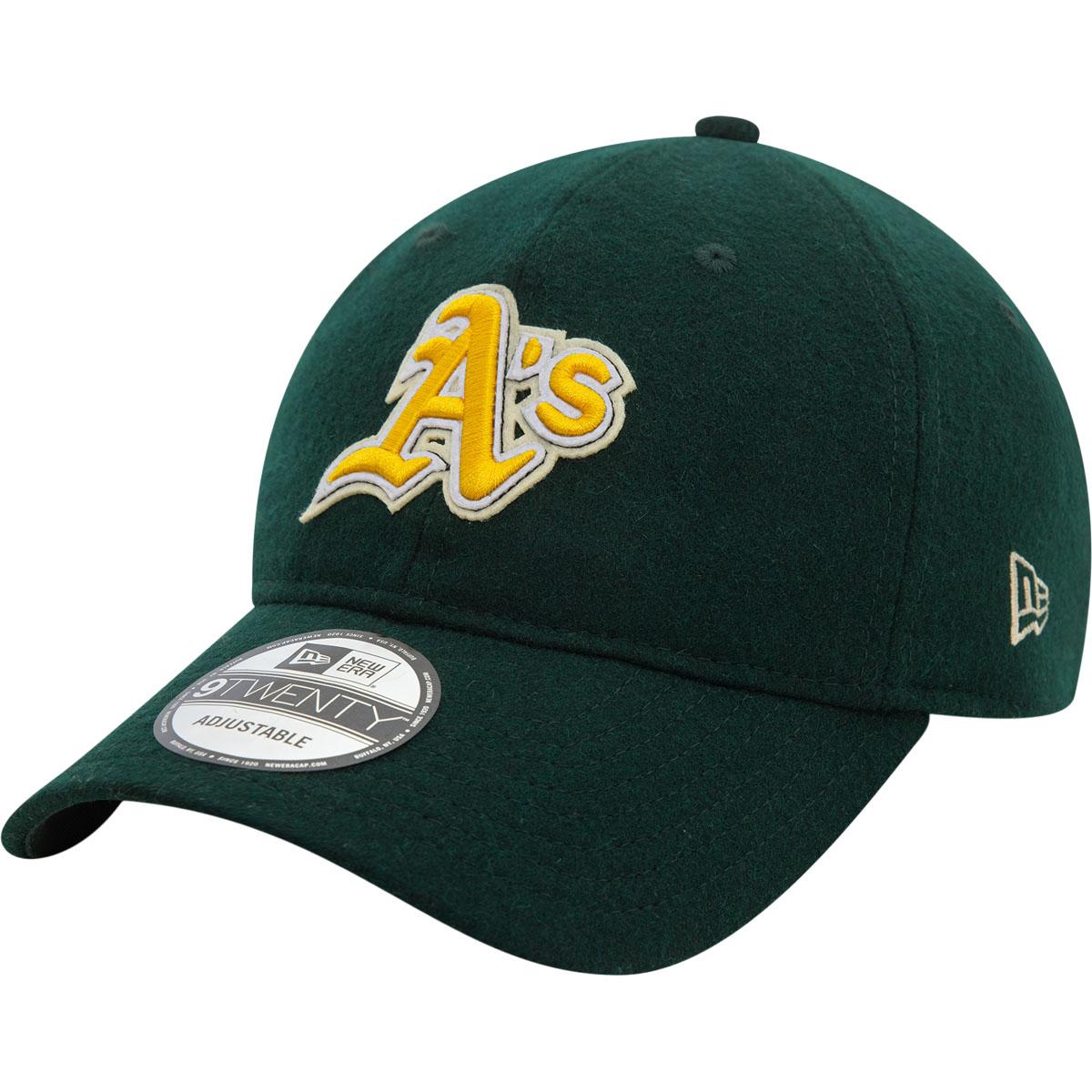 New Era 9TWENTY MLB Melton Oakland Athletics Strapback Cap Green