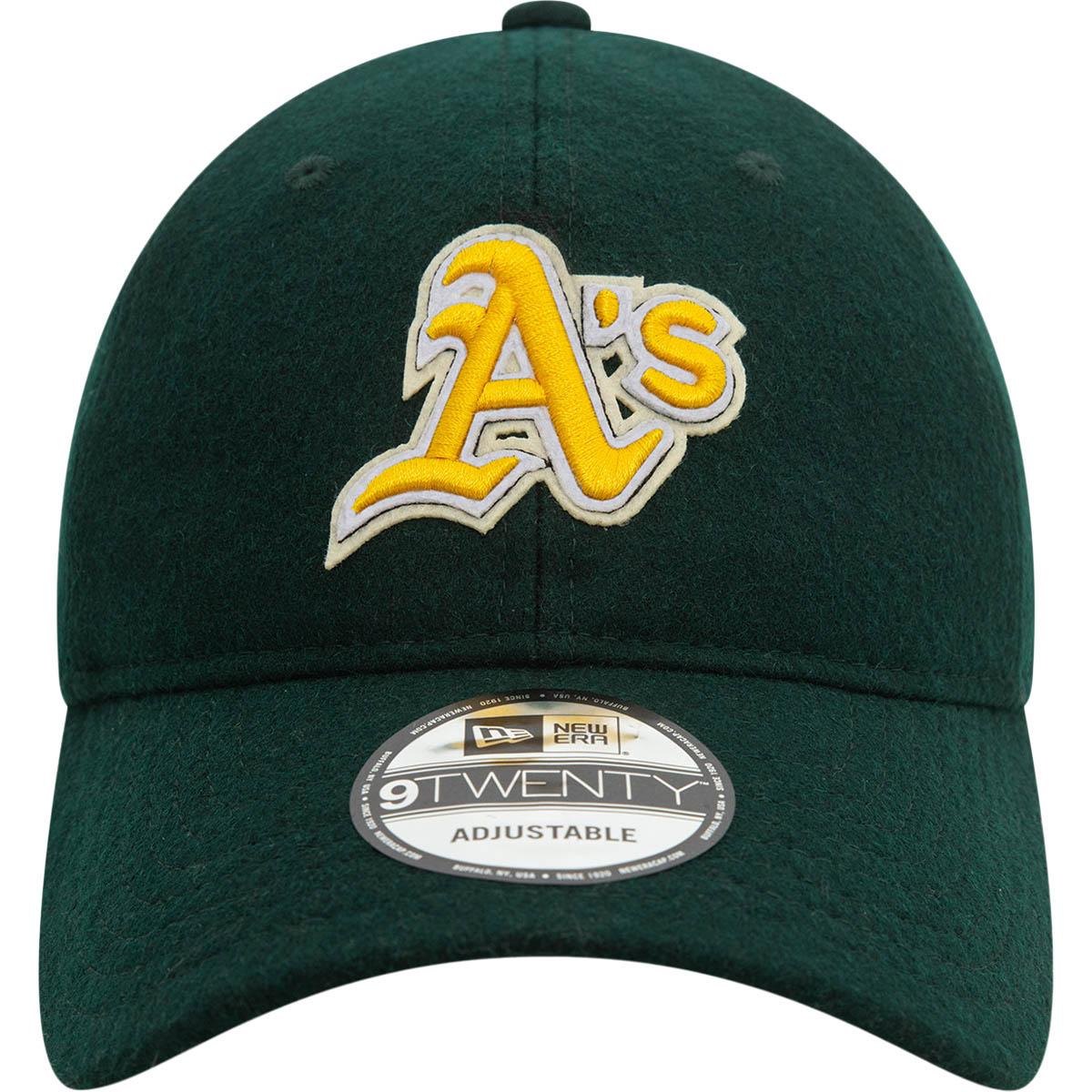New Era 9TWENTY MLB Melton Oakland Athletics Strapback Cap Green