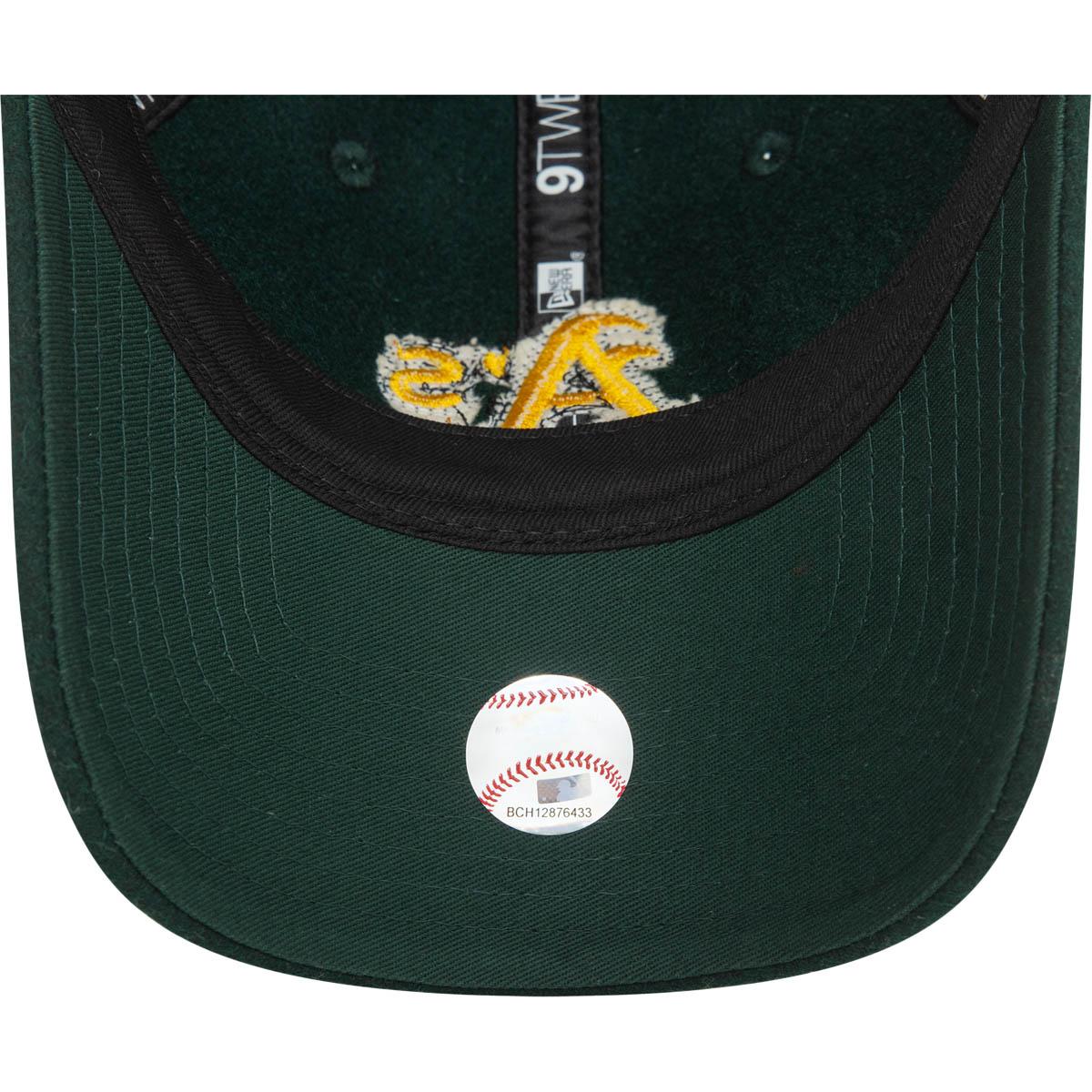 New Era 9TWENTY MLB Melton Oakland Athletics Strapback Cap Green