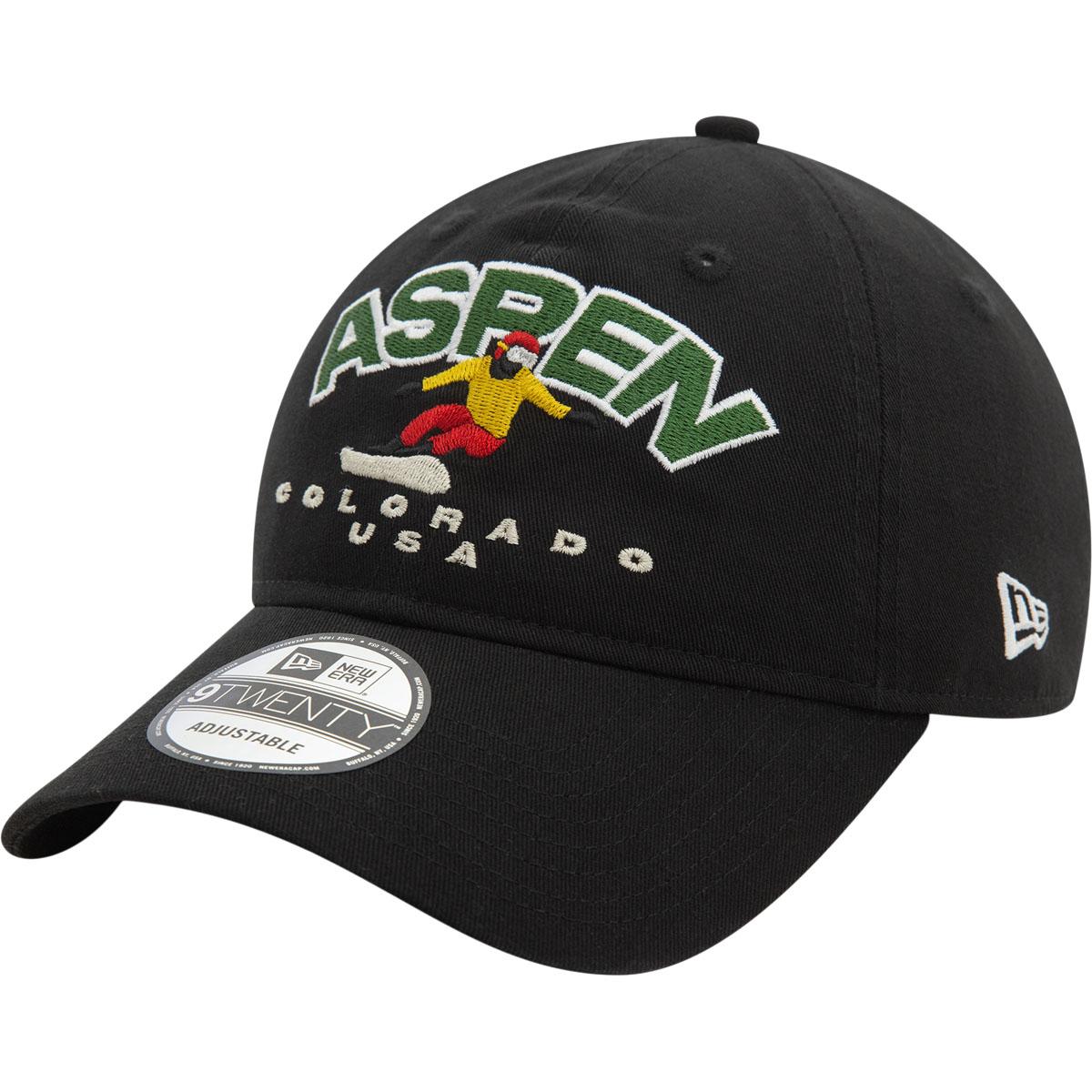 New Era 9TWENTY Washed Aspen Strapback Cap Black