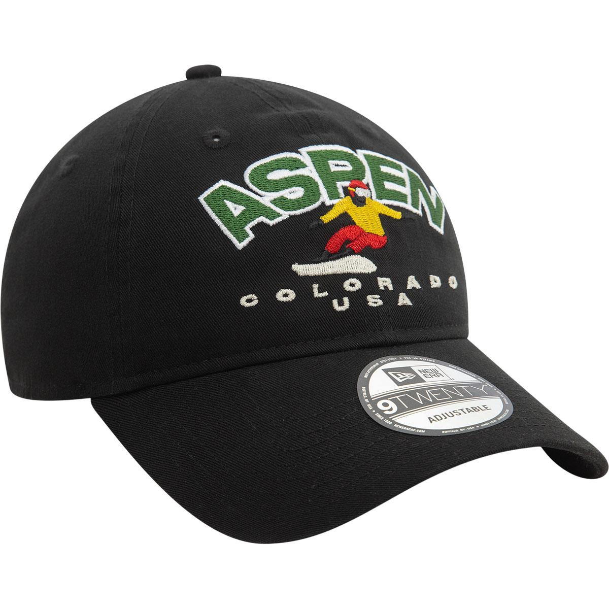 New Era 9TWENTY Washed Aspen Strapback Cap Black