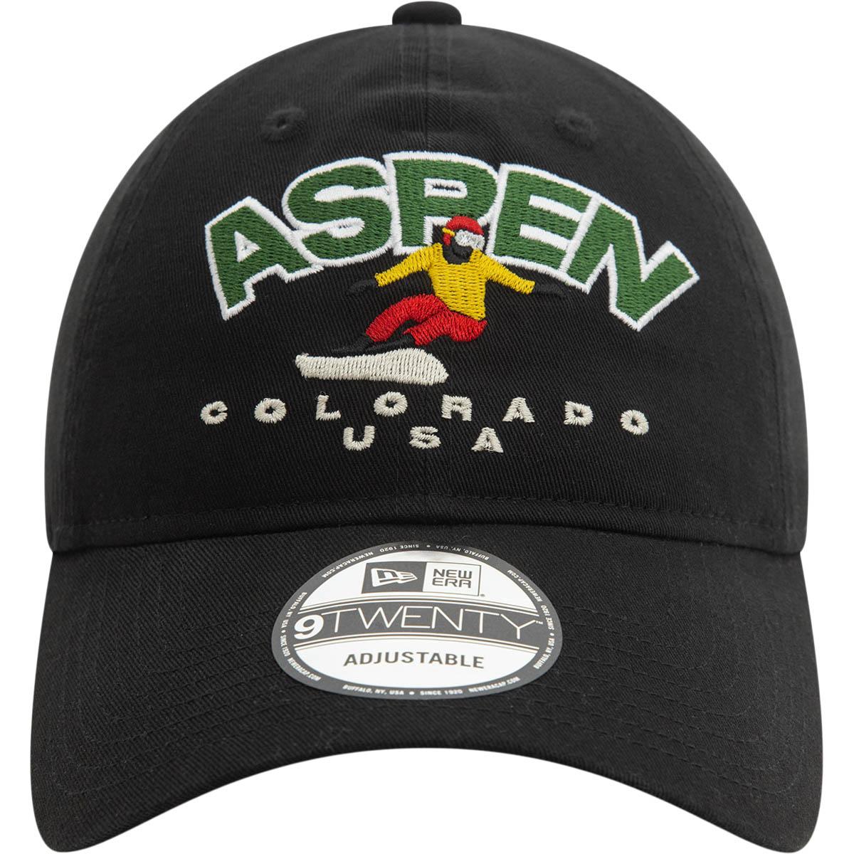 New Era 9TWENTY Washed Aspen Strapback Cap Black