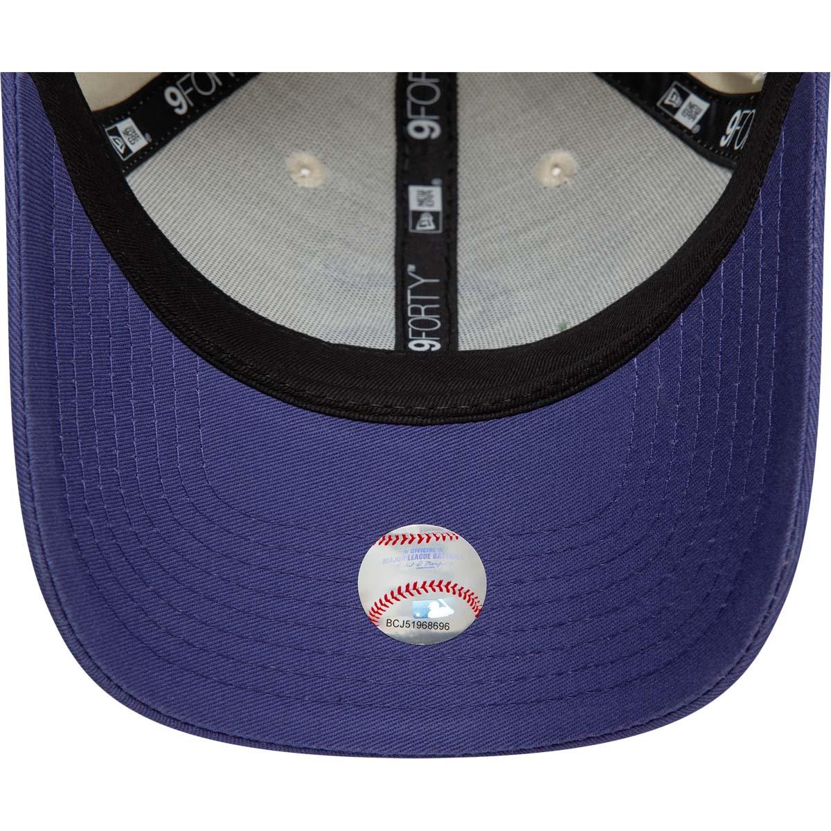 New Era 9FORTY Side Patch Chicago White Sox Strapback Cap White blue