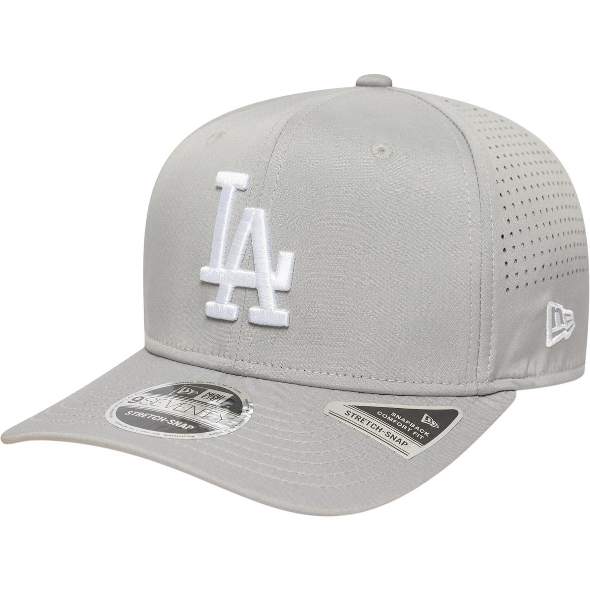 New Era 9SEVENTY Perform Stretch LA Dodgers Snapback Cap Grey