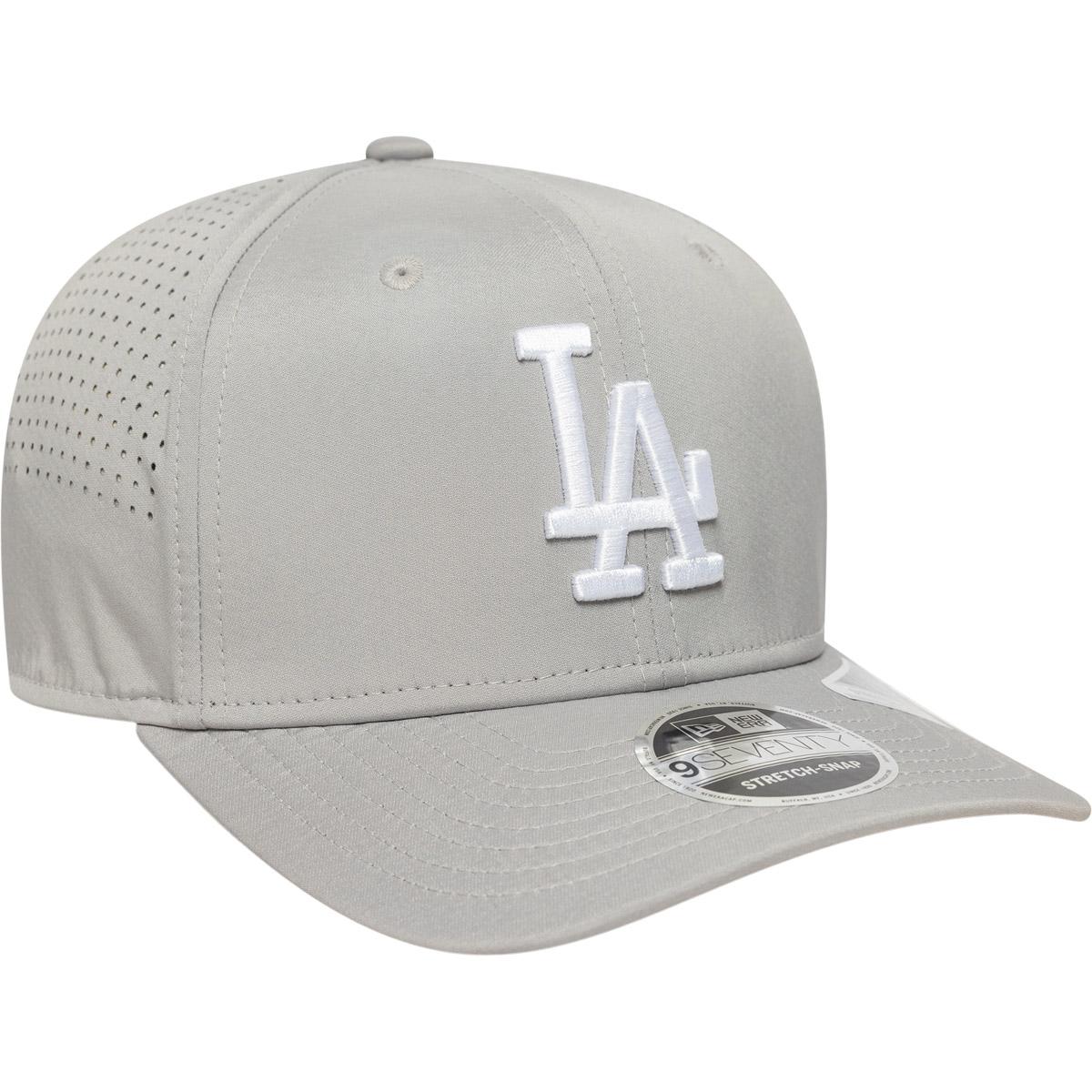 New Era 9SEVENTY Perform Stretch LA Dodgers Snapback Cap Grey